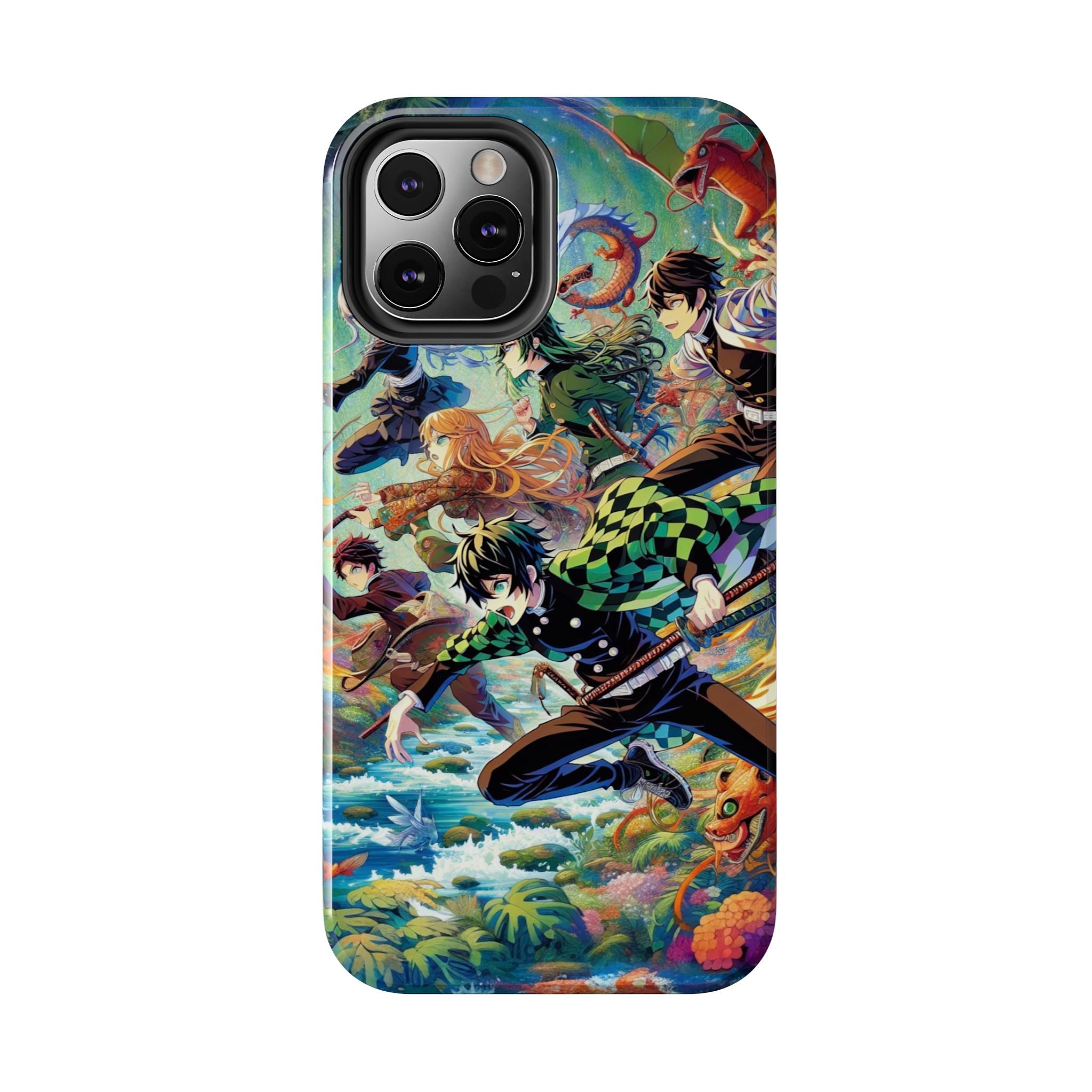 Vibrant Anime Tough Phone Cases, Protective Covers, Gifts for Fans, Geeky Accessories, Birthday or Holiday Presents