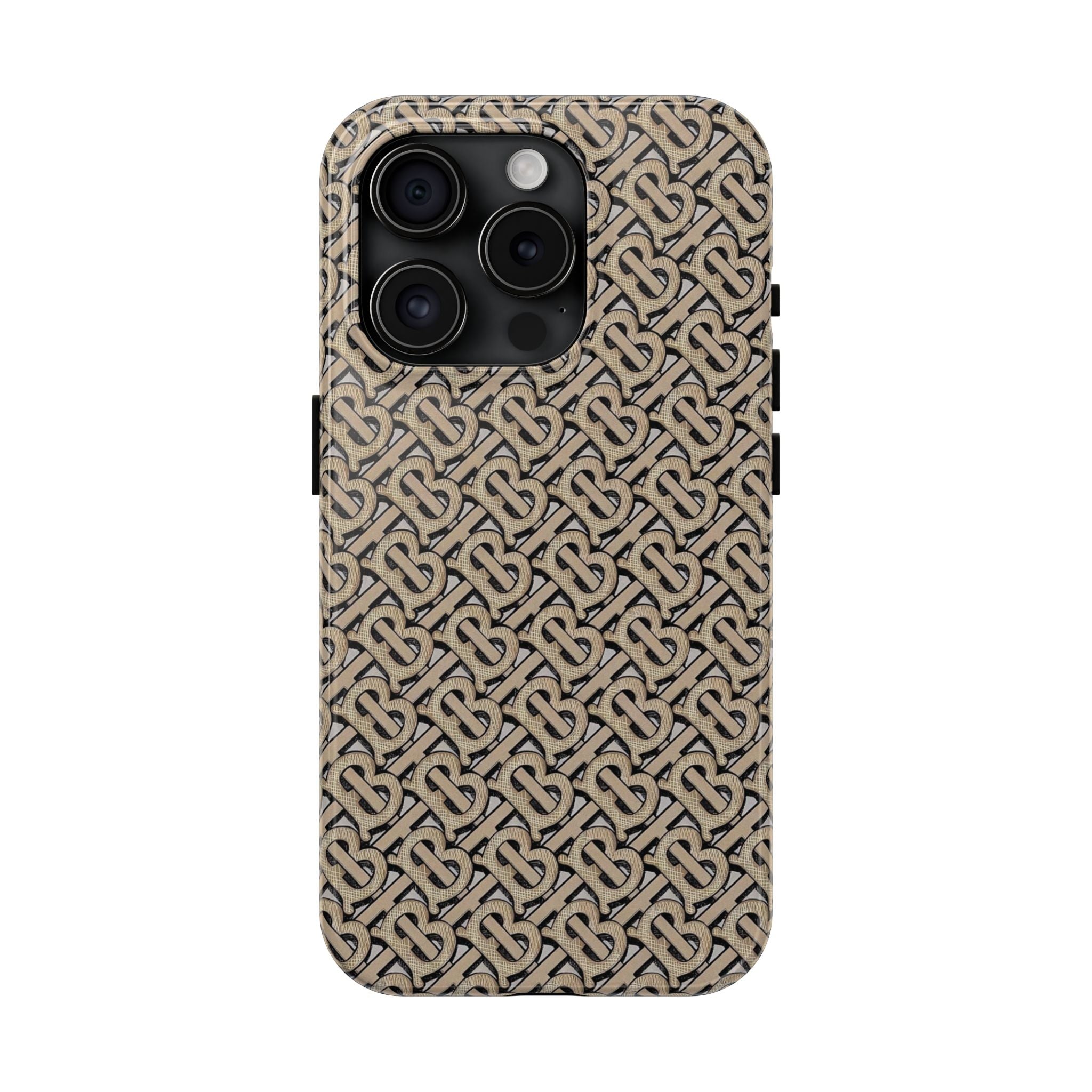 Elegant Interwoven Pattern Tough Phone Cases, Stylish Phone Covers, Durable Cases for Everyday Adventures, Gift for Phone Lovers
