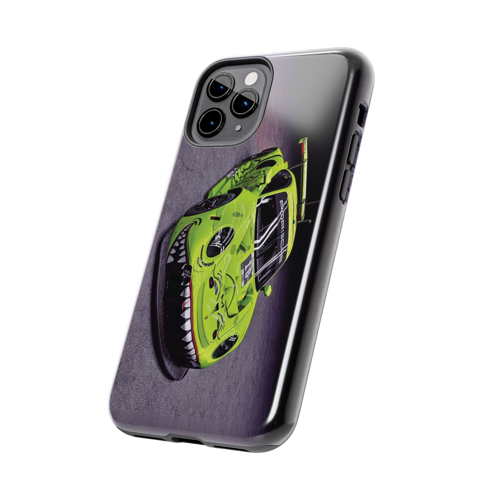 Vibrant Racing Phone Cases, Tough Car Protection, Gift for Car Lovers, Personalized Auto-Themed Accessories, Unique Tech Gifts