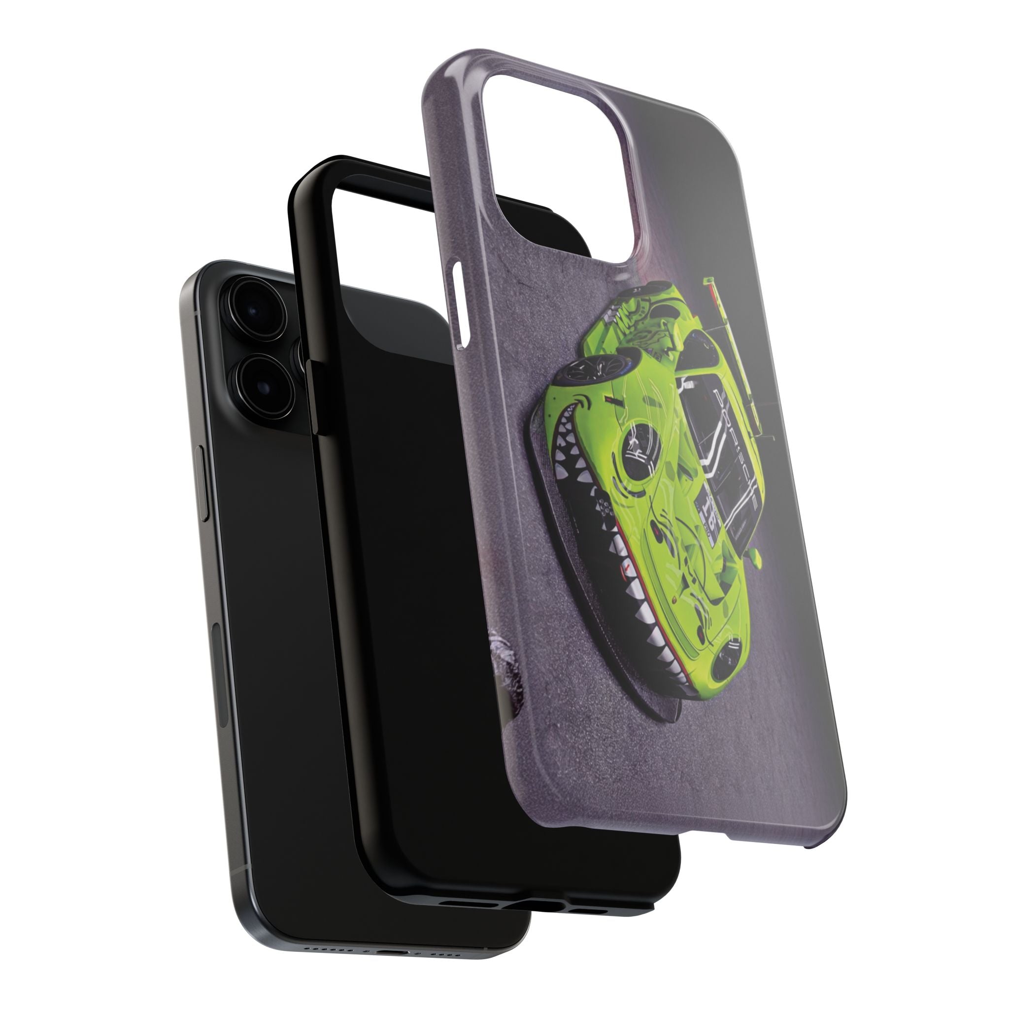 Vibrant Racing Phone Cases, Tough Car Protection, Gift for Car Lovers, Personalized Auto-Themed Accessories, Unique Tech Gifts