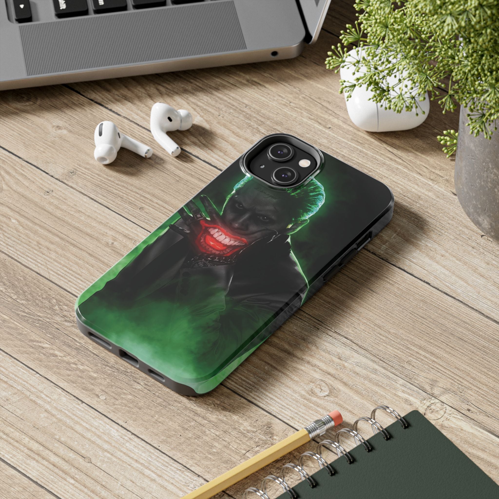 Joker Phone Cases - Durable Tough Cases for Superhero Fans, Halloween, Birthday Gifts, Comic Lovers, Unique Phone Accessories
