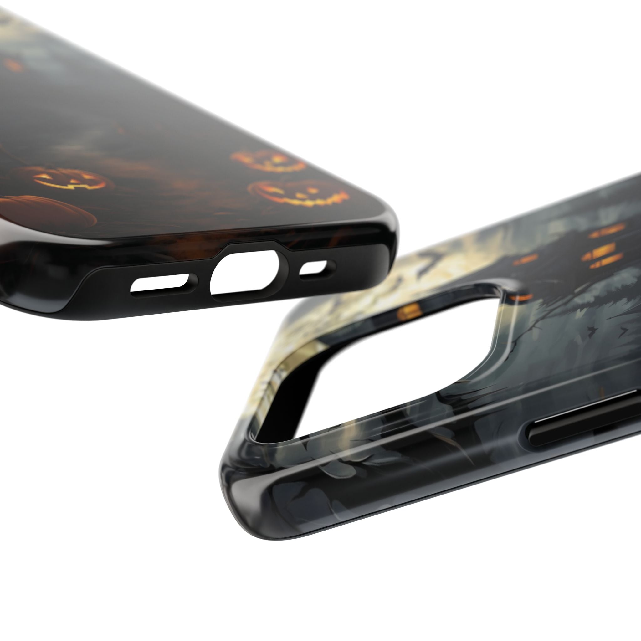 Halloween Haunted House Phone Cases, Tough Cases for Spooky Vibes, Gifts for Halloween Lovers, Ghostly Decor, Fall Accessories