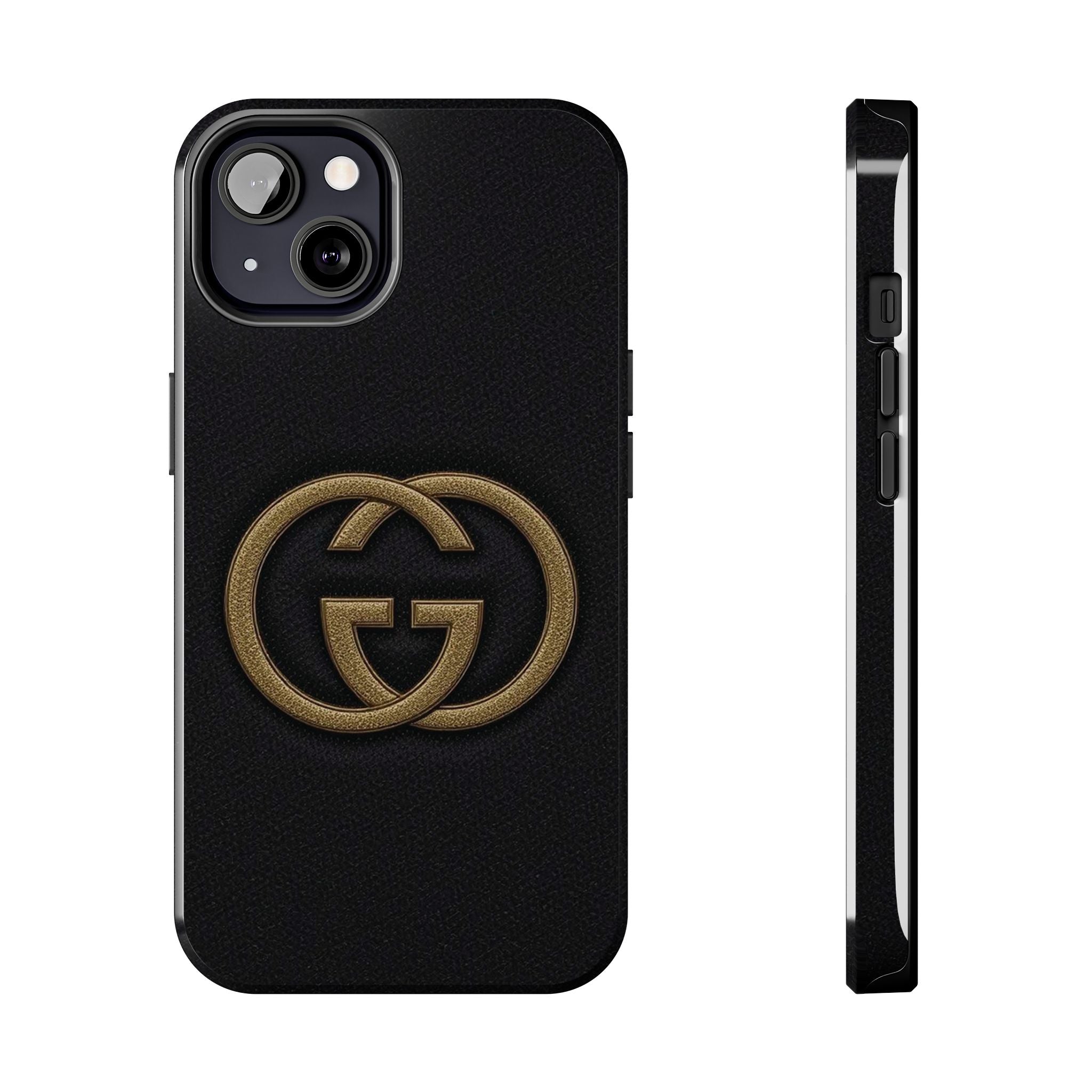 Stylish Tough Phone Cases with Elegant Logo, Durable Protection, Fashion Accessory, Smartphone Cases, Gift for Her or Him