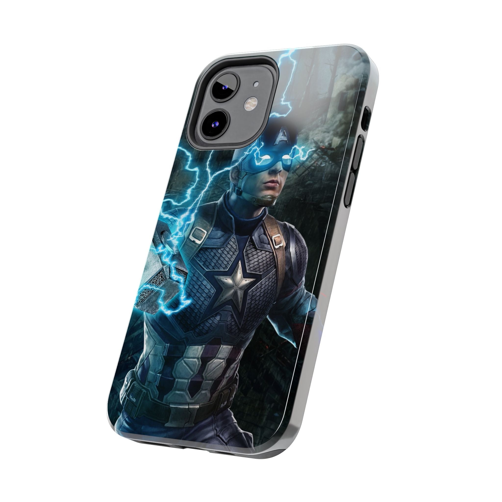 Captain America Superhero Tough Phone Cases, Hero Phone Cover, Gift for Gamers, Superhero Accessory, Durable Phone Case for Every Occasion
