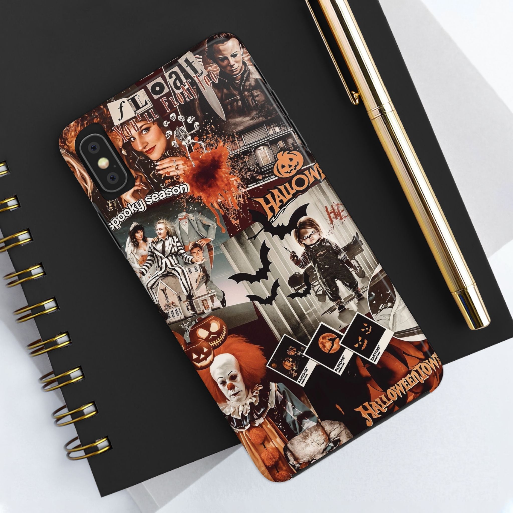 Halloween Phone Cases, Spooky Decor, Fall Celebration, Gift for Horror Fans, Trick or Treat Essentials