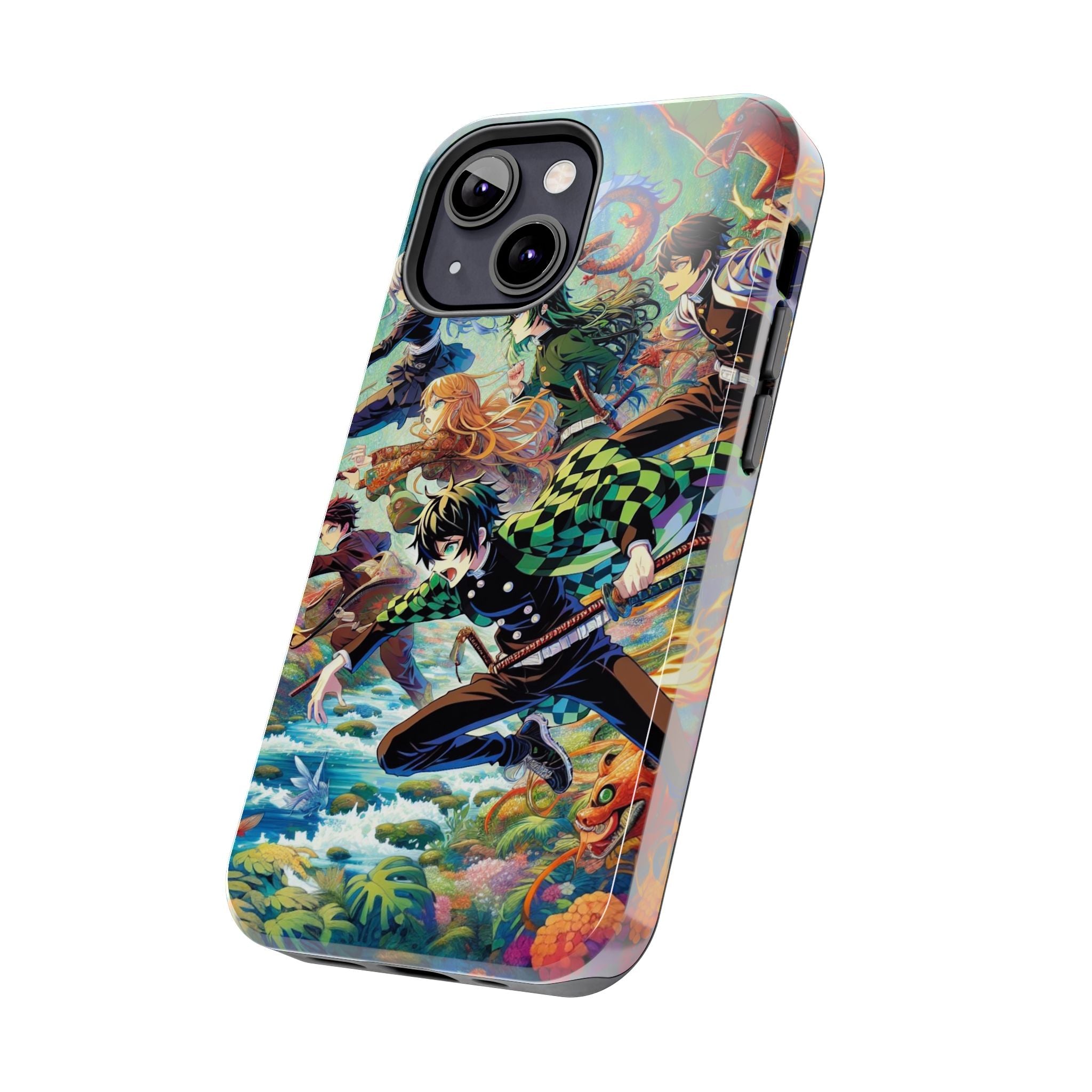 Vibrant Anime Tough Phone Cases, Protective Covers, Gifts for Fans, Geeky Accessories, Birthday or Holiday Presents