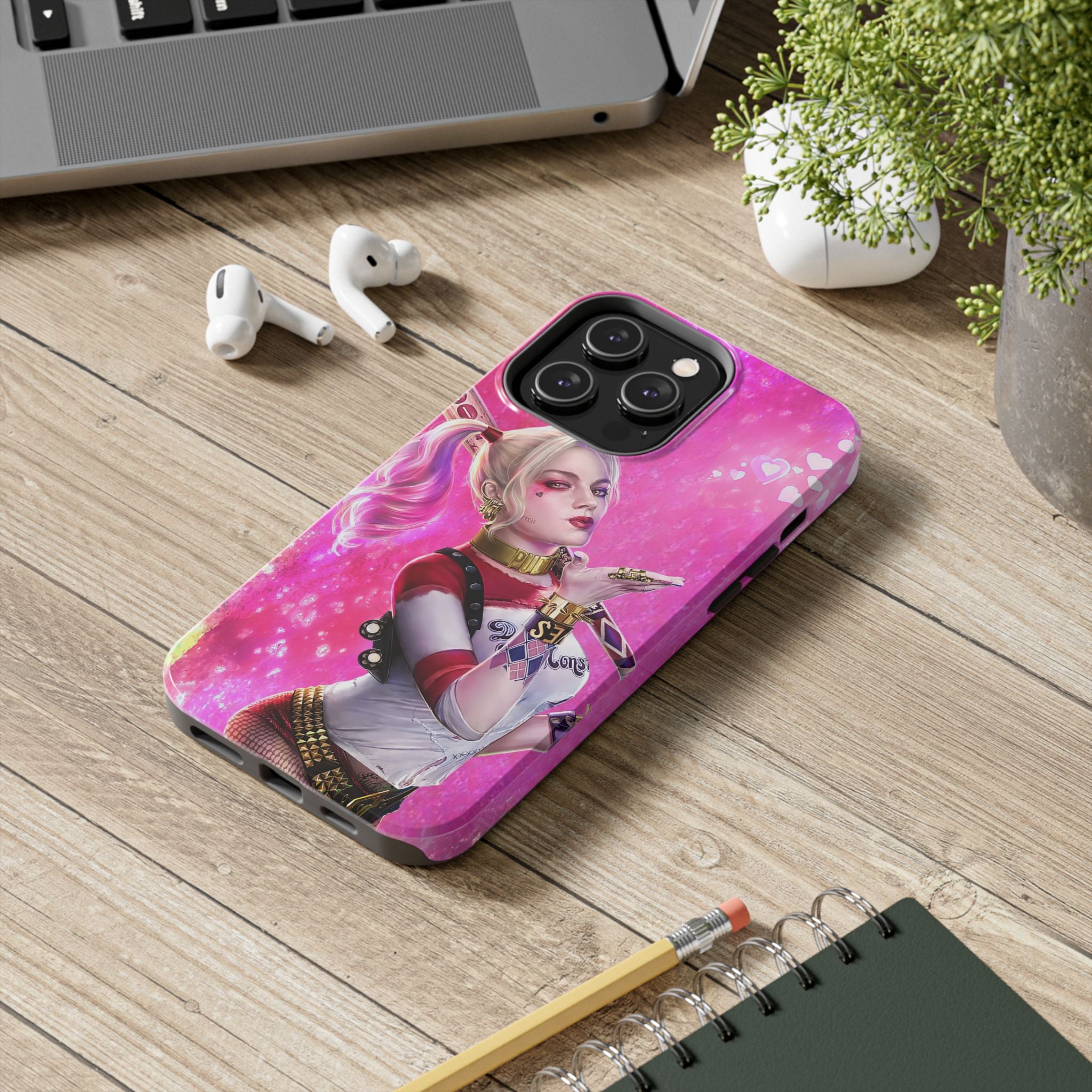 Harley Quinn Tough Phone Cases - Bold & Edgy, Perfect for Fans, Gifts for Birthdays & Special Occasions, Stylish Protection