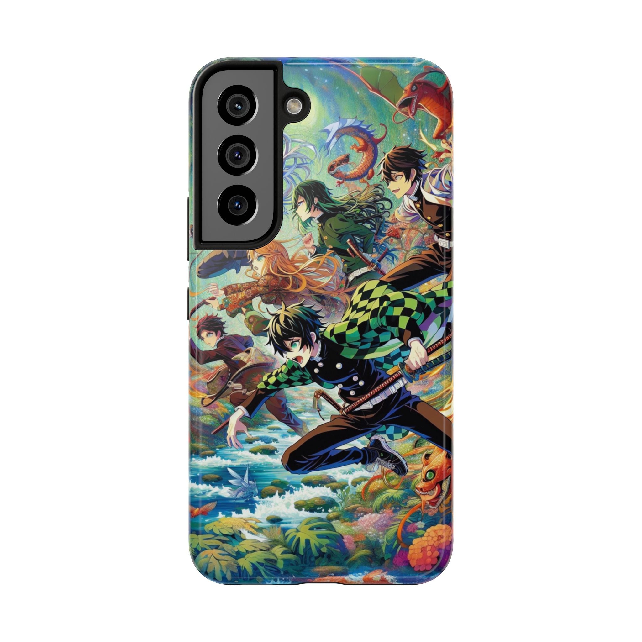 Vibrant Anime Tough Phone Cases, Protective Covers, Gifts for Fans, Geeky Accessories, Birthday or Holiday Presents