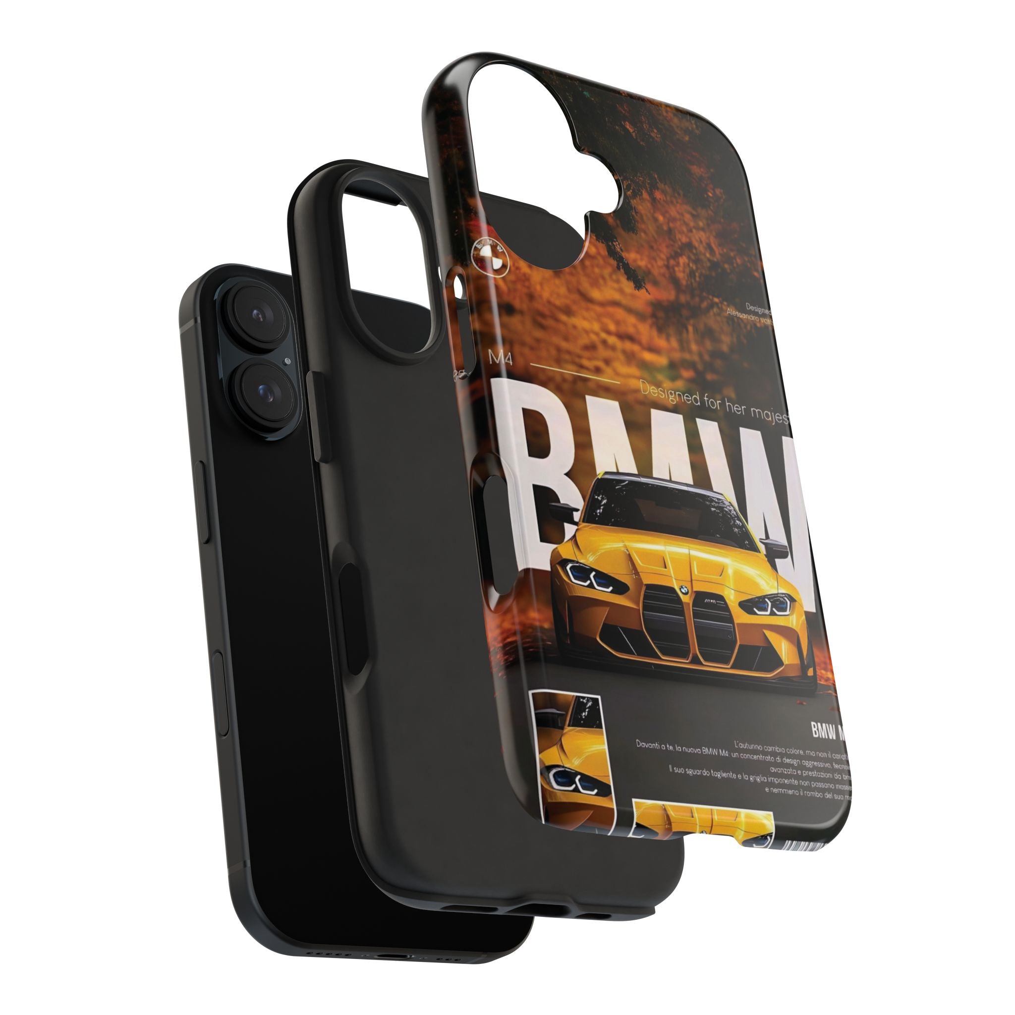BMW M4 Tough Phone Cases, Car Enthusiast Accessories, Durable Phone Covers, Unique Gifts for Him, Stylish Protection, Birthday Present