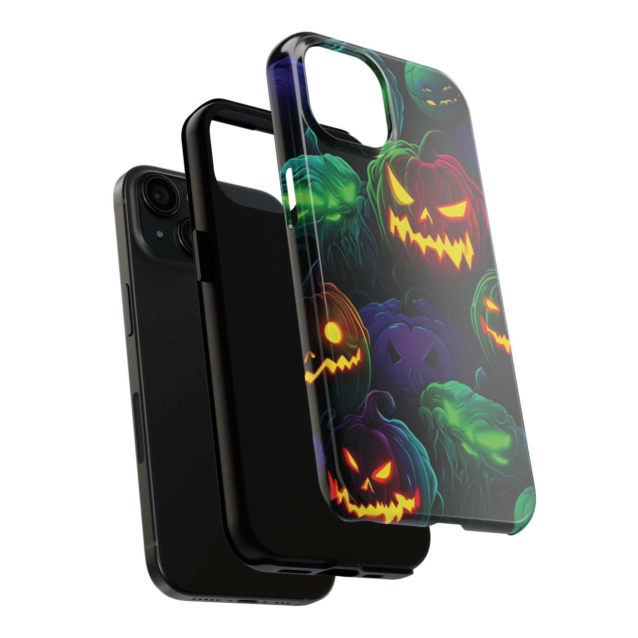 Halloween Pumpkin Phone Case, Spooky Fall Accessory, Tough Phone Cover, Halloween Gift, Pumpkin Decor