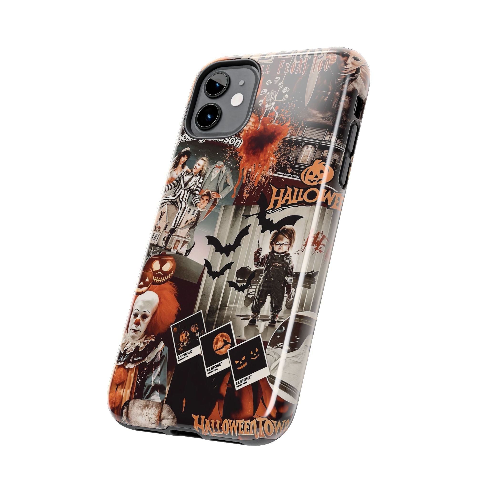 Halloween Phone Cases, Spooky Decor, Fall Celebration, Gift for Horror Fans, Trick or Treat Essentials
