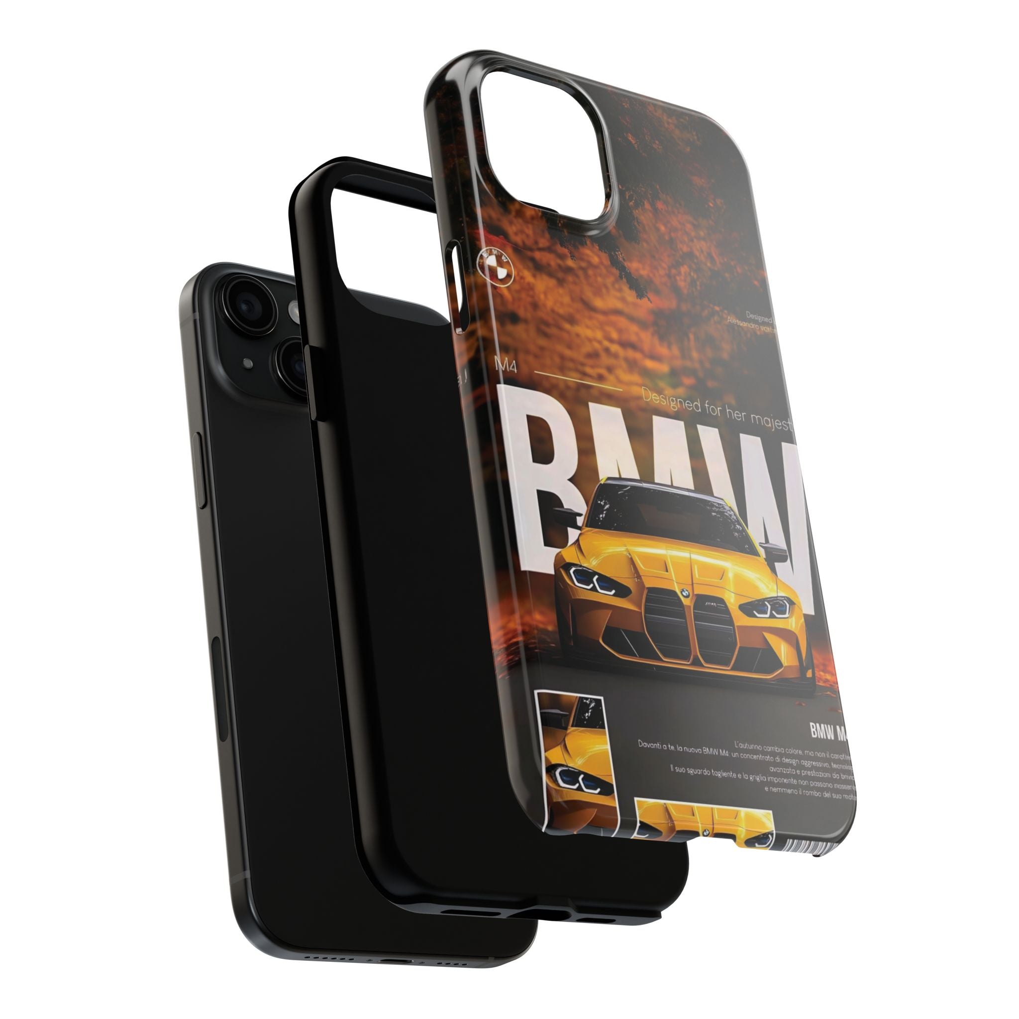 BMW M4 Tough Phone Cases, Car Enthusiast Accessories, Durable Phone Covers, Unique Gifts for Him, Stylish Protection, Birthday Present