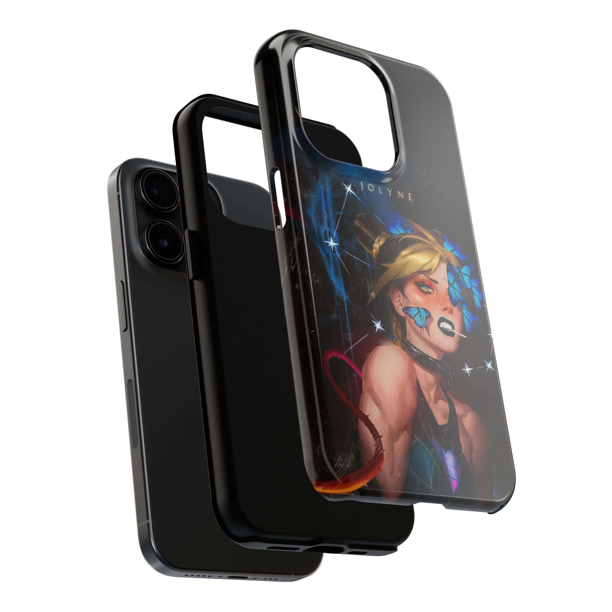 Vibrant Artistic Phone Case, Tough Phone Case for Artists, Unique Phone Cover for Gift, Anime Phone Case for Occasions