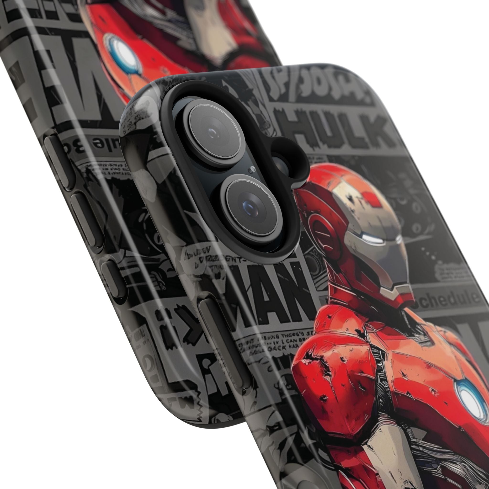 Iron Man Hero Tough Phone Cases - Durable, Stylish, Perfect for Marvel Fans, Geek Gifts, Comic Book Lovers, Unique Accessories
