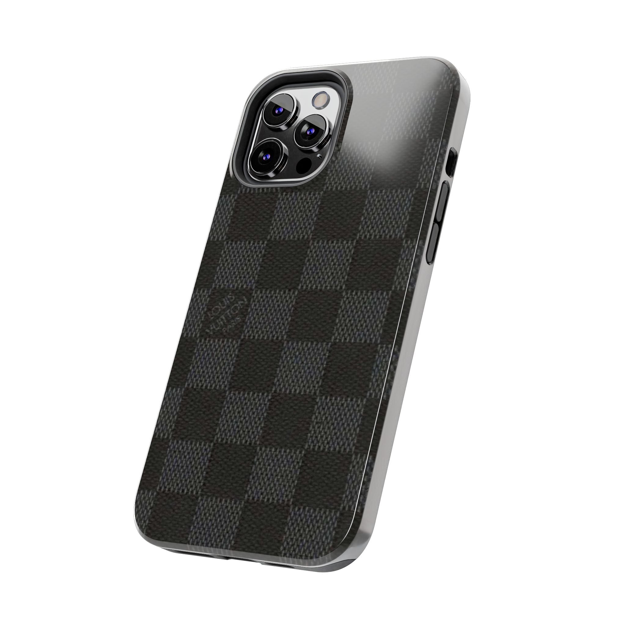 Durable Phone Cases with Stylish Checkered Pattern, Phone Accessories, Customizable Cases, Gift for Tech Lovers, Perfect for Every Occasion