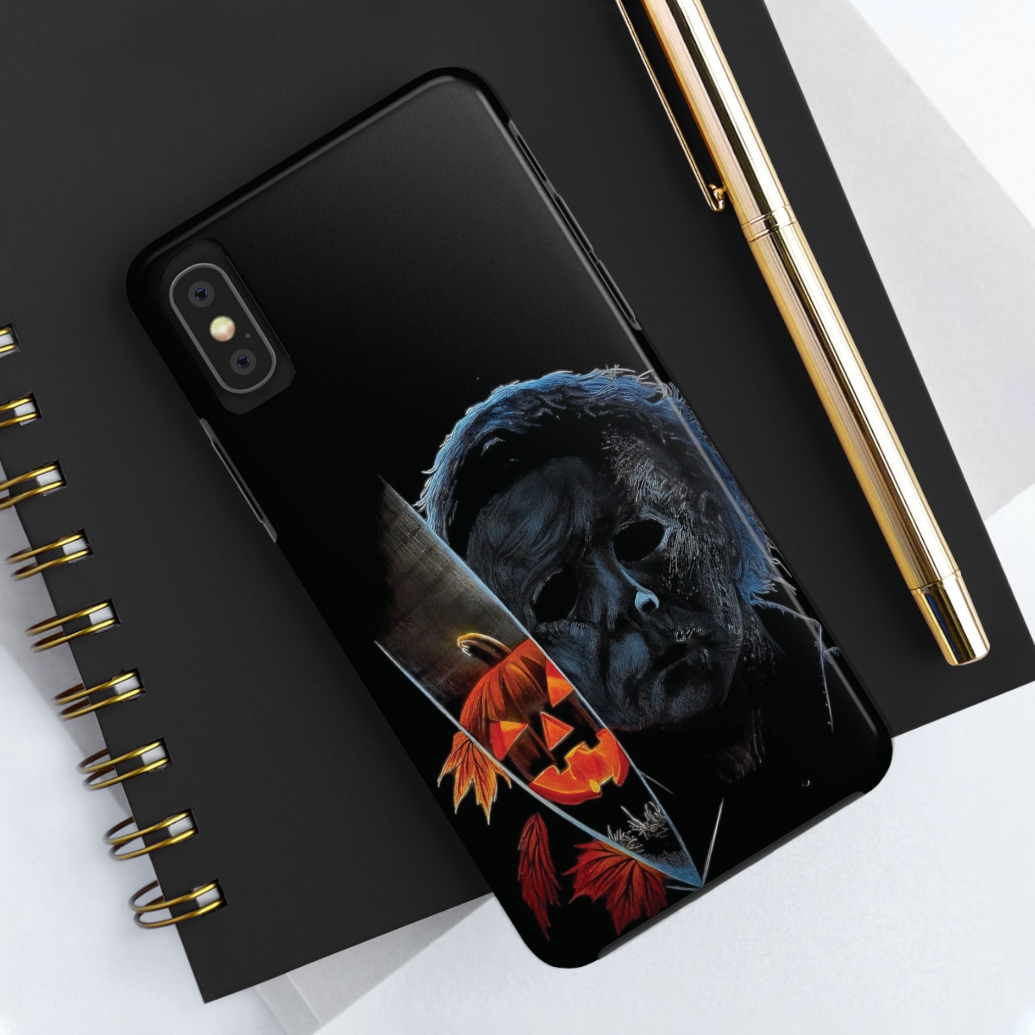 Halloween Horror Phone Case, Tough Phone Cover, Michael Myers Design, Fall Aesthetic, Perfect Gift for Horror Fans