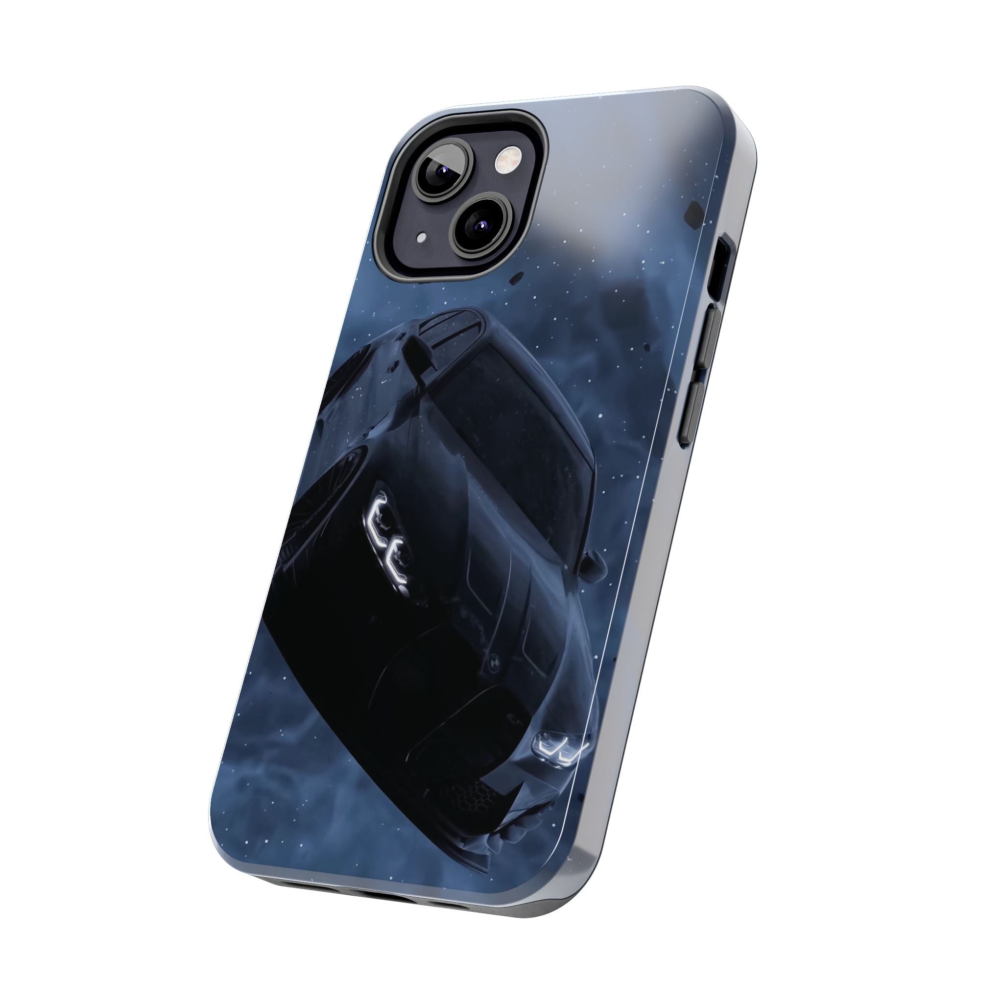 Car Enthusiast Phone Case | Tough Phone Cases, Car Lover Gift, Durable Cover, Automotive Accessories, Black Car Design