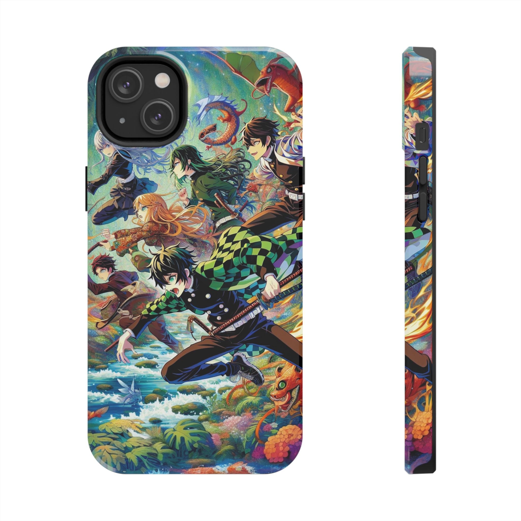Vibrant Anime Tough Phone Cases, Protective Covers, Gifts for Fans, Geeky Accessories, Birthday or Holiday Presents