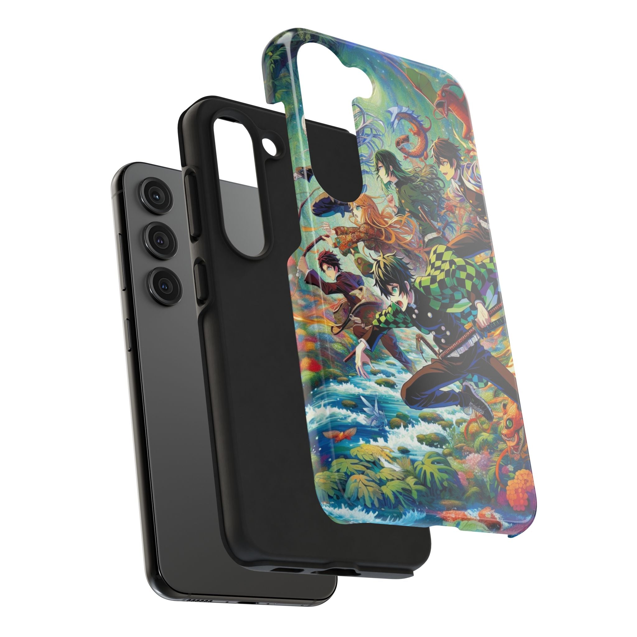 Vibrant Anime Tough Phone Cases, Protective Covers, Gifts for Fans, Geeky Accessories, Birthday or Holiday Presents