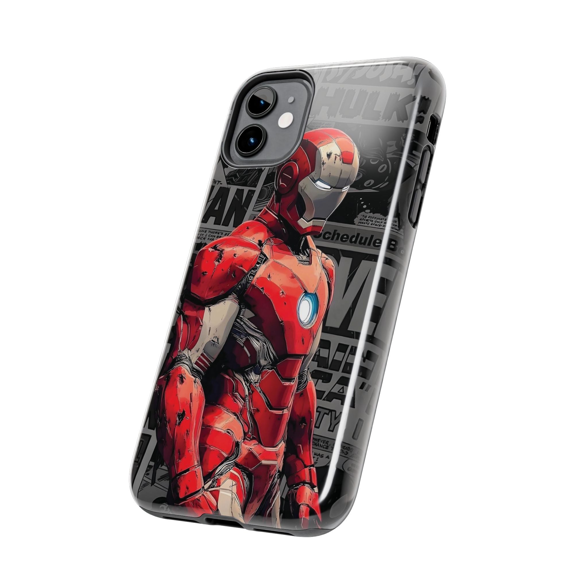 Iron Man Hero Tough Phone Cases - Durable, Stylish, Perfect for Marvel Fans, Geek Gifts, Comic Book Lovers, Unique Accessories