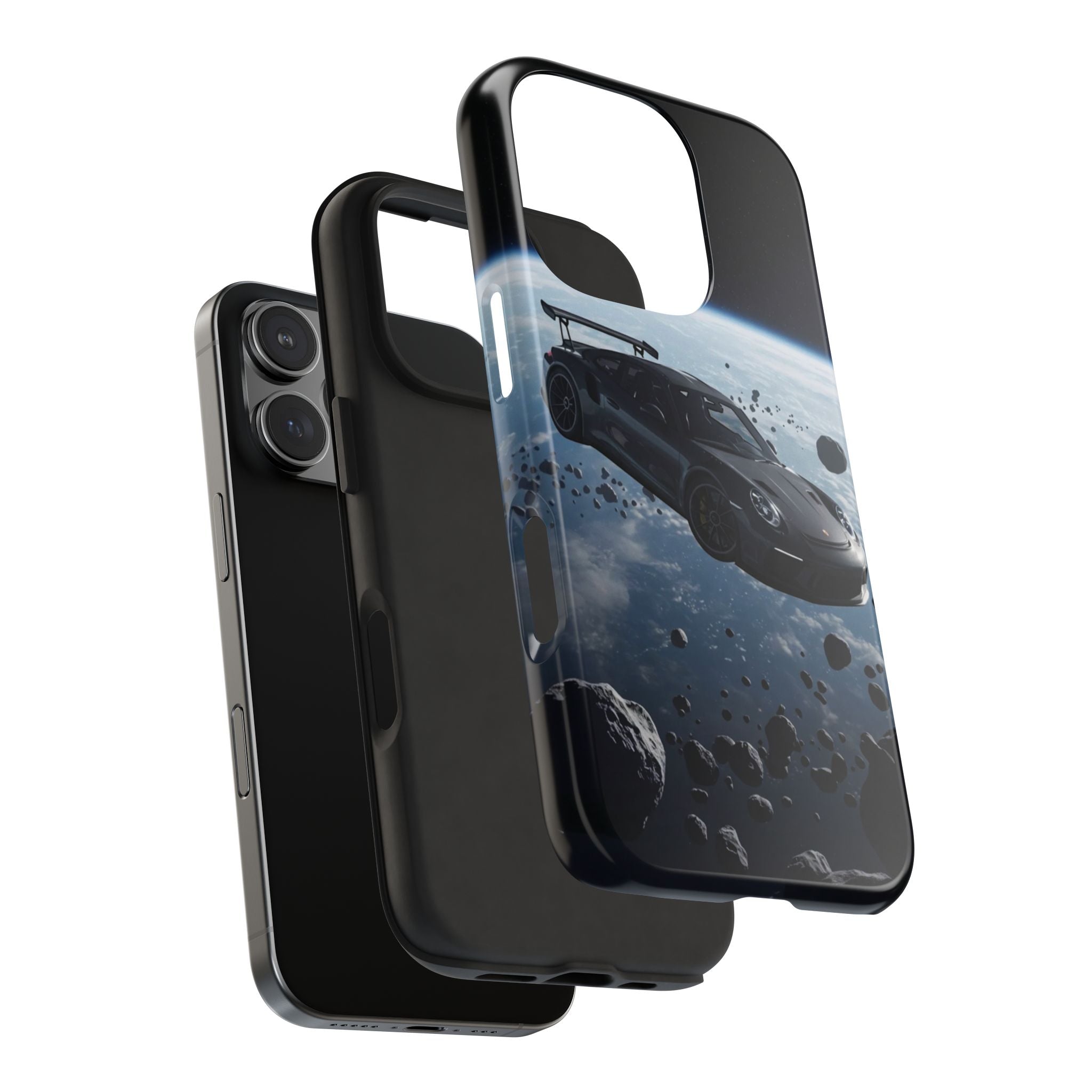 Astronaut Car Tough Phone Cases, Cool Car Cases, Space Phone Cover, Gift for Car Lovers, Unique Phone Accessories