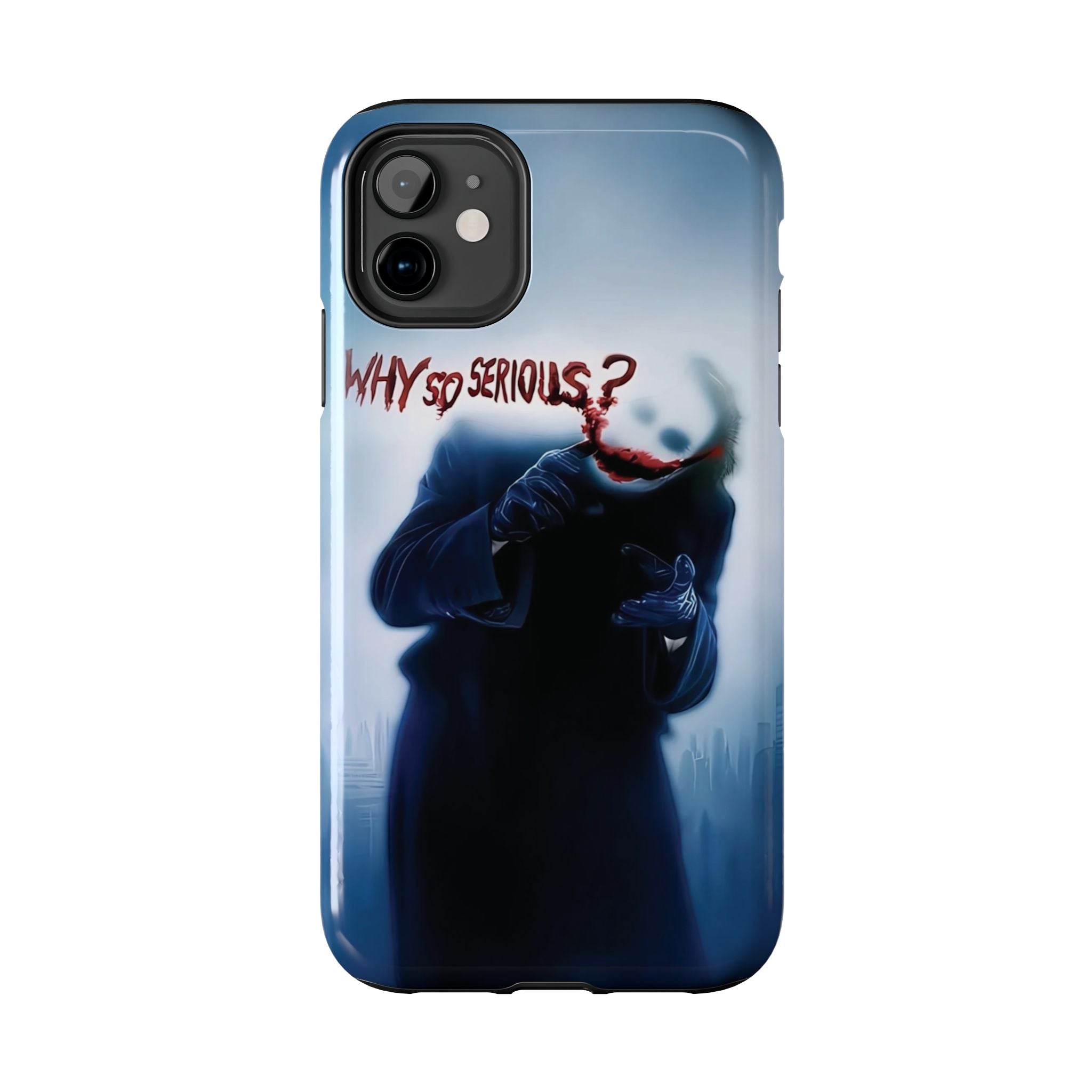 Tough Phone Cases, Dark Humor Phone Cover, Joker Inspired Case, Gifts for Movie Fans, Unique Phone Protector, Cool Accessories