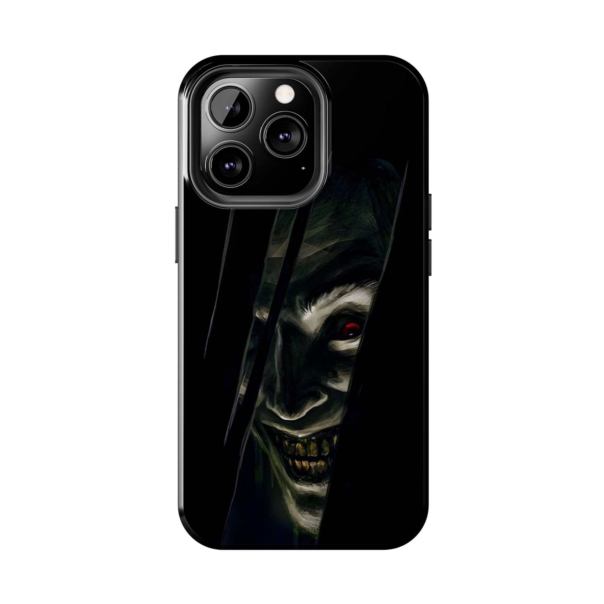 Sinister Horror Phone Cases, Protective Halloween Gift, Spooky Accessory for Horror Fans, Unique Mobile Covers, Dark Aesthetic Tech