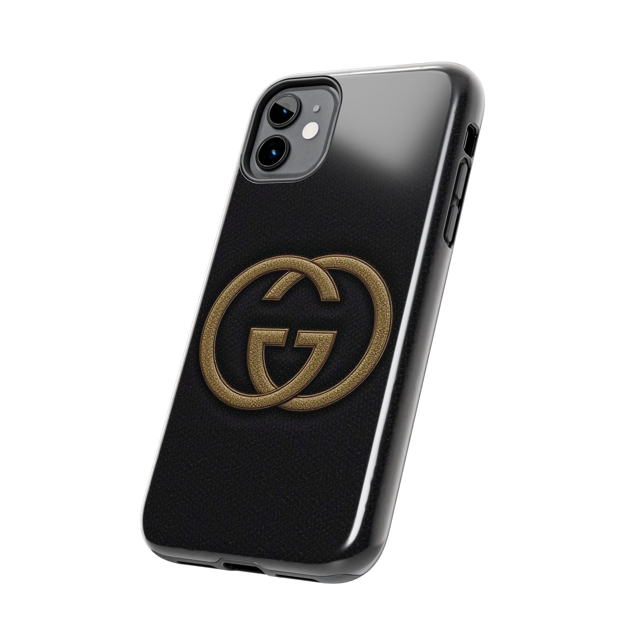 Stylish Tough Phone Cases with Elegant Logo, Durable Protection, Fashion Accessory, Smartphone Cases, Gift for Her or Him