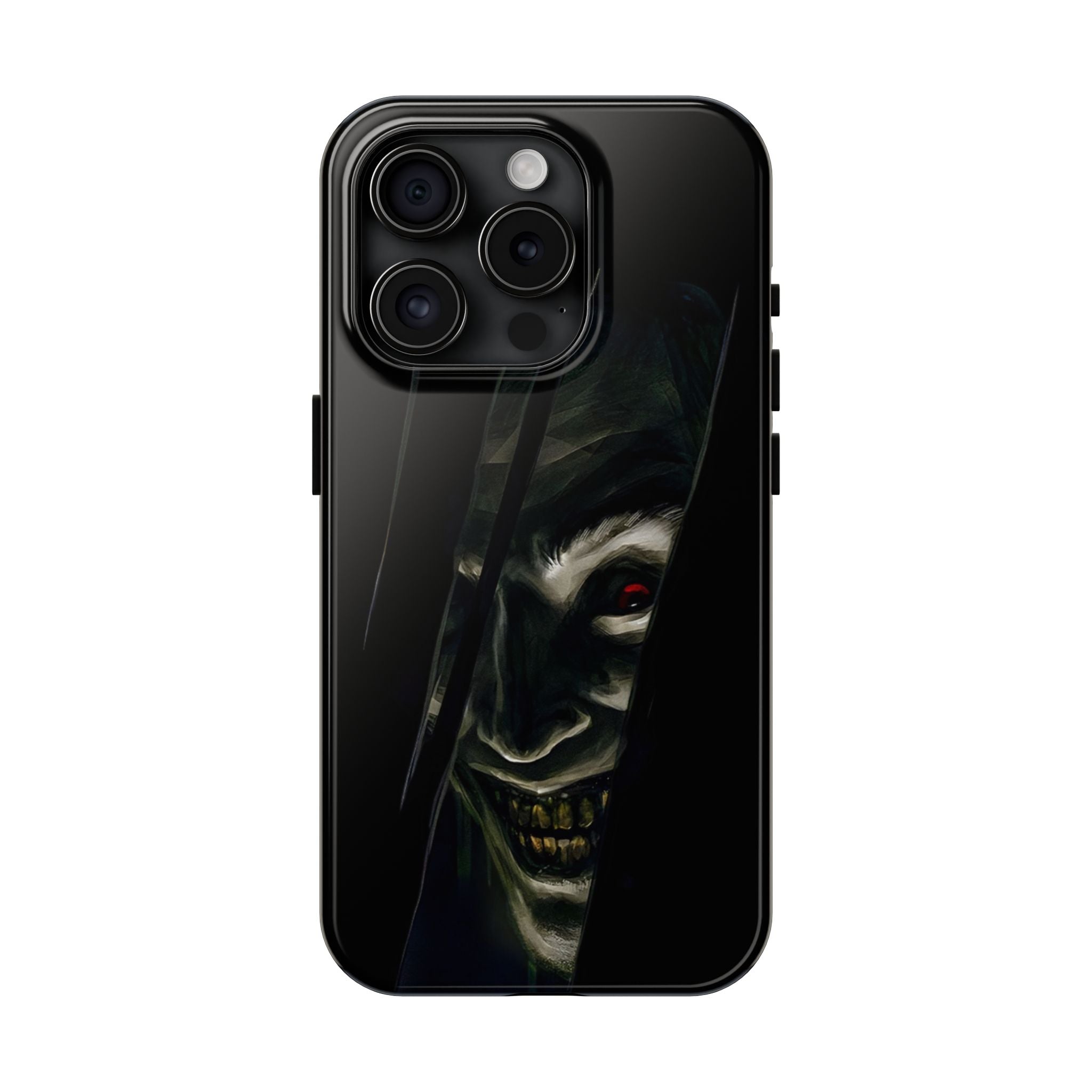 Sinister Horror Phone Cases, Protective Halloween Gift, Spooky Accessory for Horror Fans, Unique Mobile Covers, Dark Aesthetic Tech