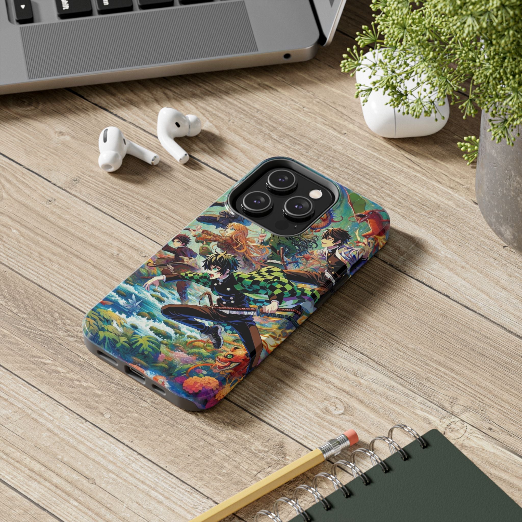 Vibrant Anime Tough Phone Cases, Protective Covers, Gifts for Fans, Geeky Accessories, Birthday or Holiday Presents