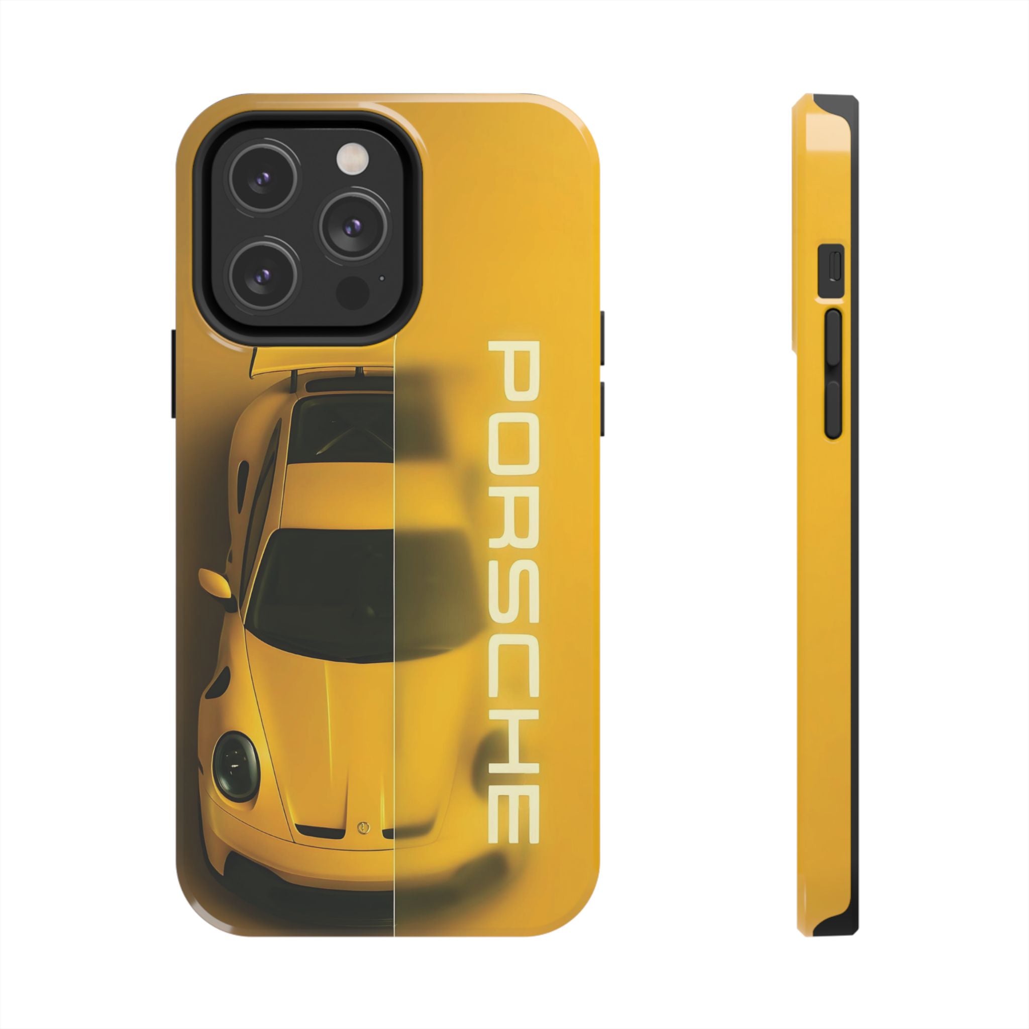 Stylish Car Lover's Phone Case, Durable Tough Phone Case, Gift for Car Enthusiasts, Porsche Design Case, Unique Auto Accessory