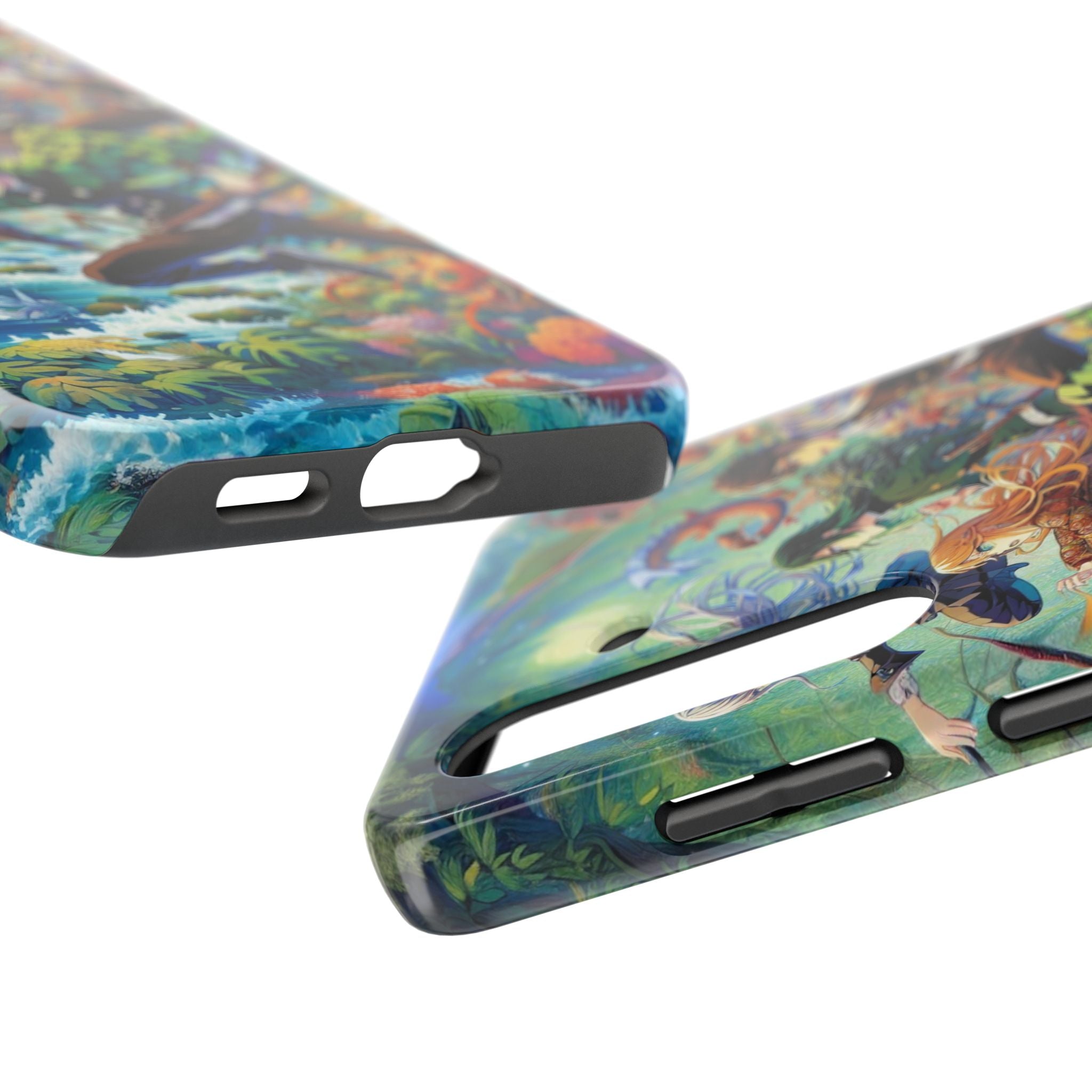 Vibrant Anime Tough Phone Cases, Protective Covers, Gifts for Fans, Geeky Accessories, Birthday or Holiday Presents