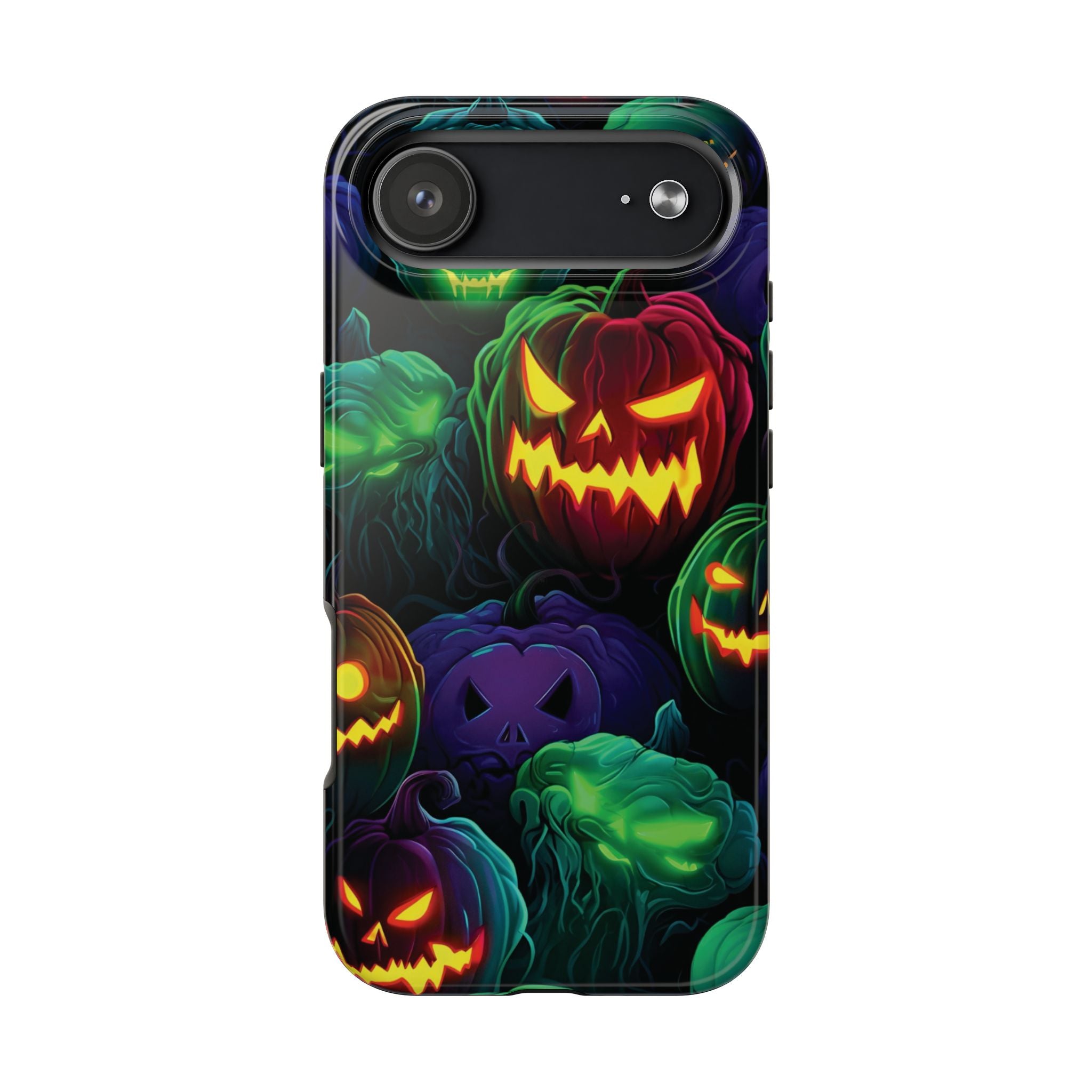 Halloween Pumpkin Phone Case, Spooky Fall Accessory, Tough Phone Cover, Halloween Gift, Pumpkin Decor