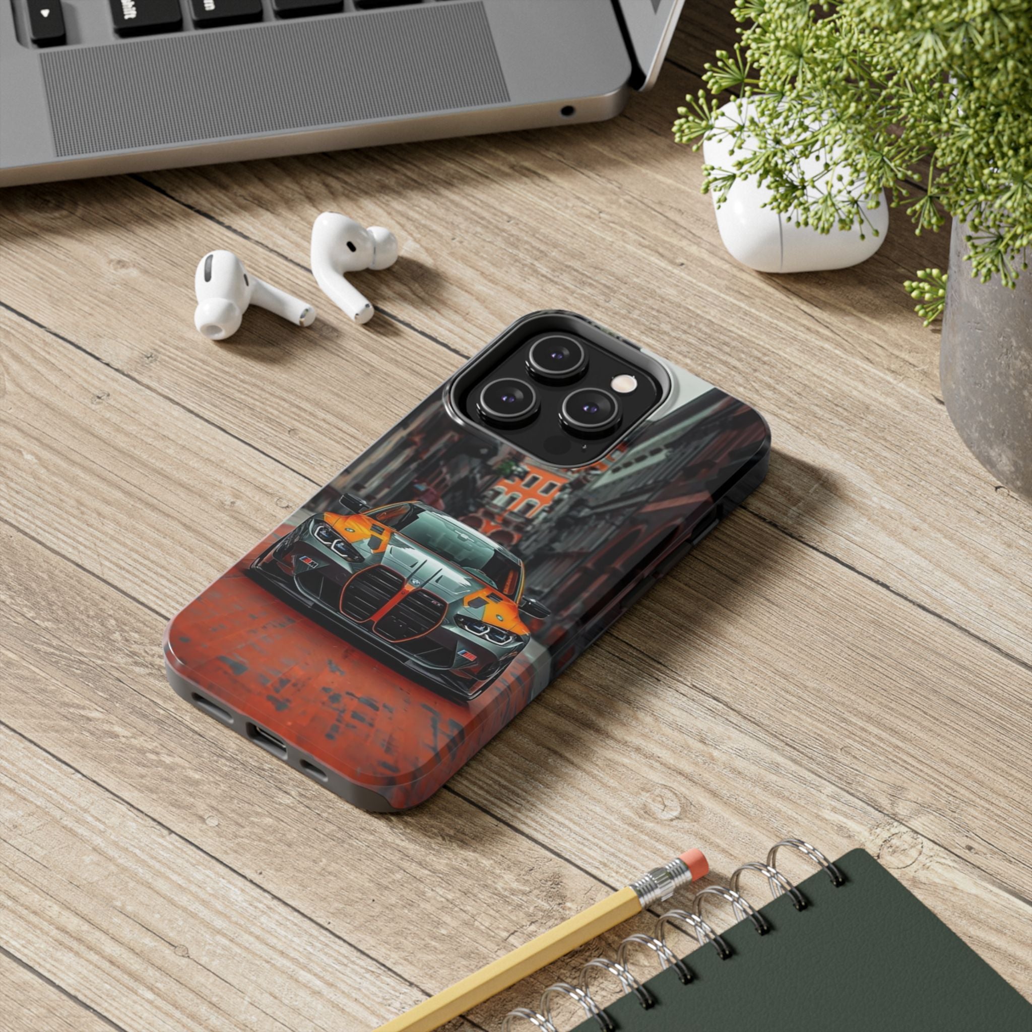Rugged Car Lover Phone Case, Durable Phone Cover, Automotive Gift, Unique Car Design, Perfect for Birthdays, Car Enthusiasts
