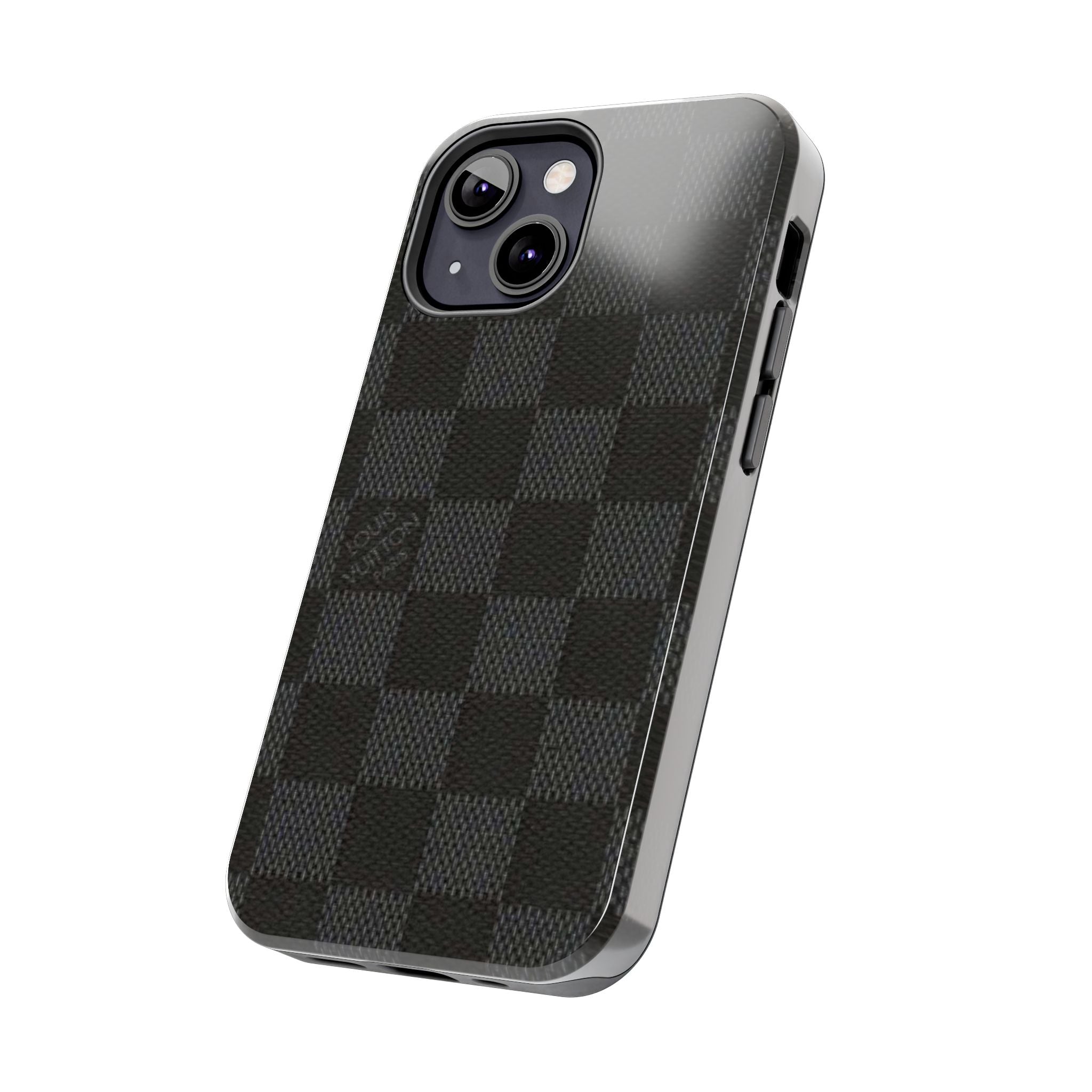 Durable Phone Cases with Stylish Checkered Pattern, Phone Accessories, Customizable Cases, Gift for Tech Lovers, Perfect for Every Occasion