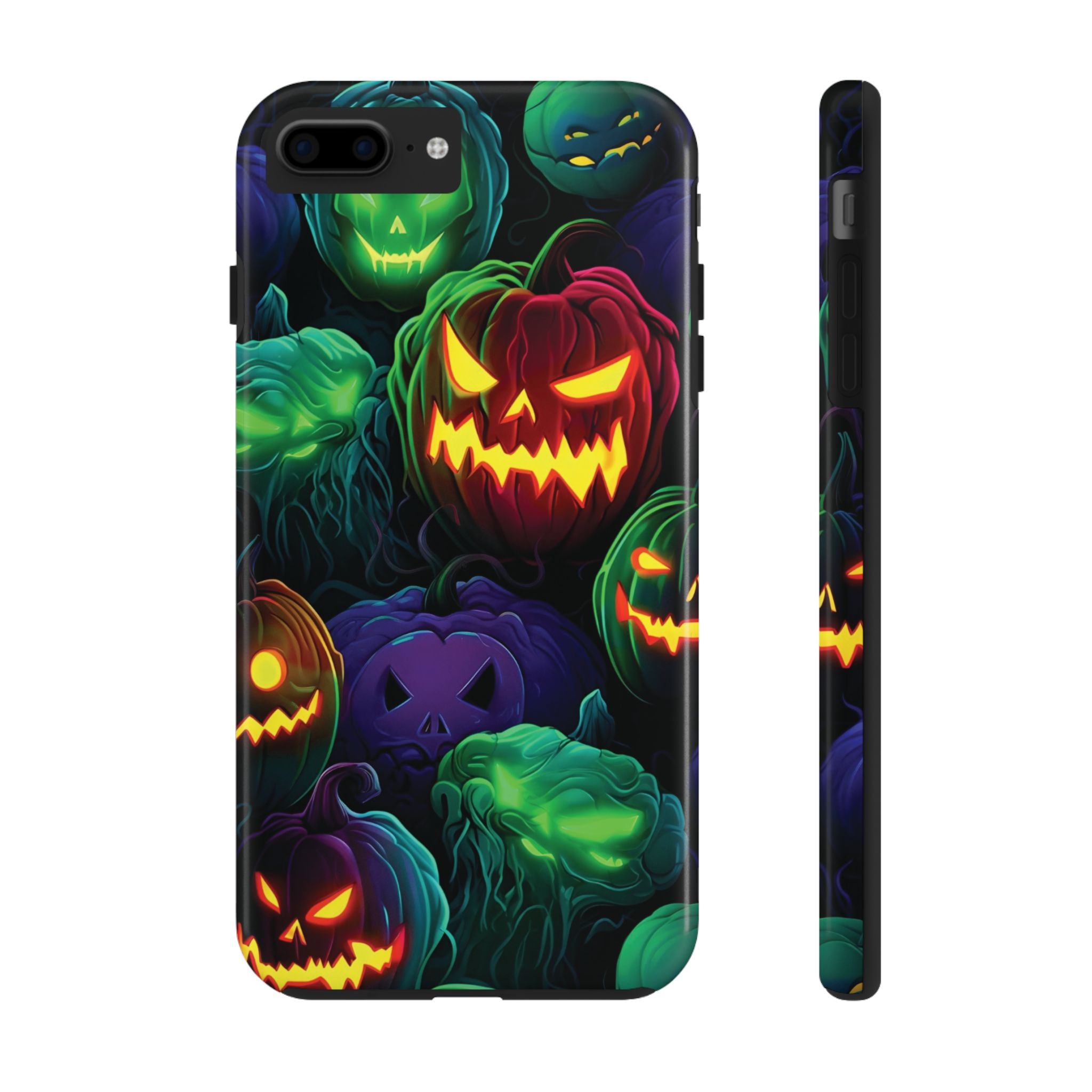 Halloween Pumpkin Phone Case, Spooky Fall Accessory, Tough Phone Cover, Halloween Gift, Pumpkin Decor