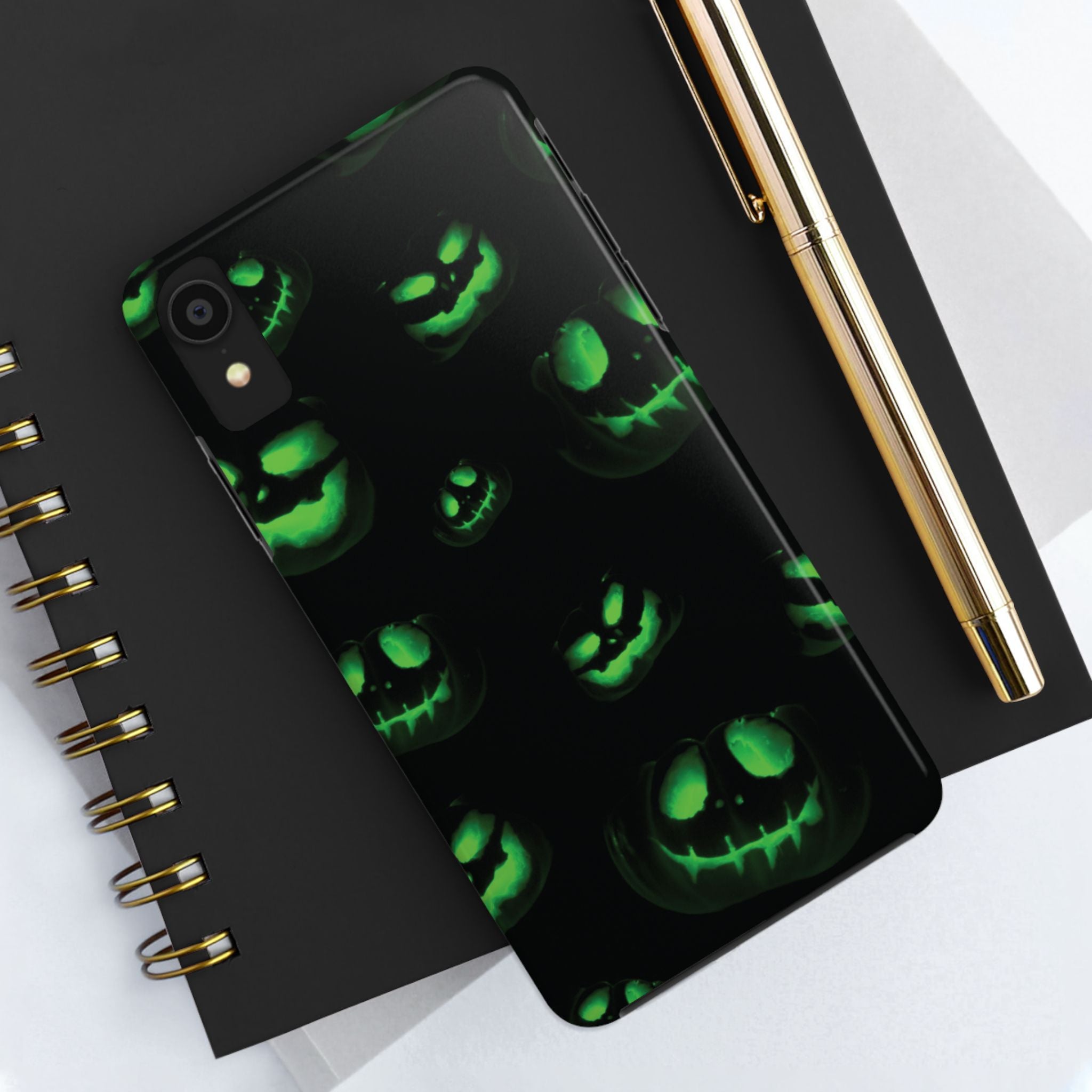 Glow-in-the-Dark Halloween Phone Cases, Spooky Phone Protection, Pumpkin Phone Case, Unique Halloween Gifts, Fun Accessories