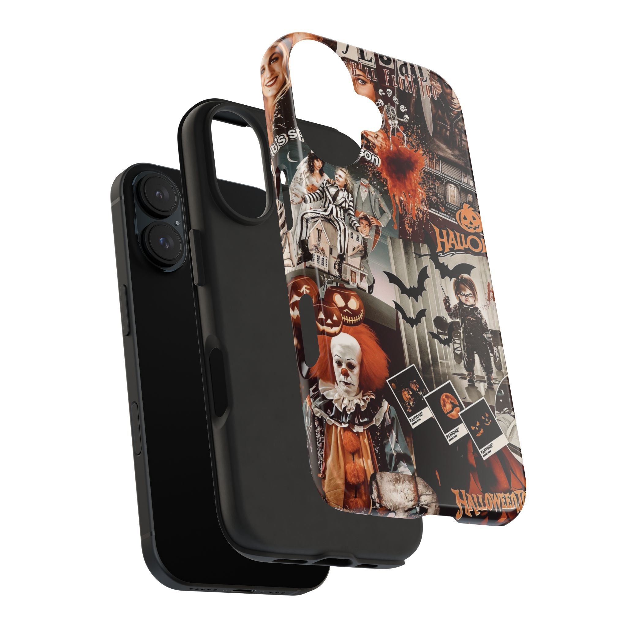 Halloween Phone Cases, Spooky Decor, Fall Celebration, Gift for Horror Fans, Trick or Treat Essentials