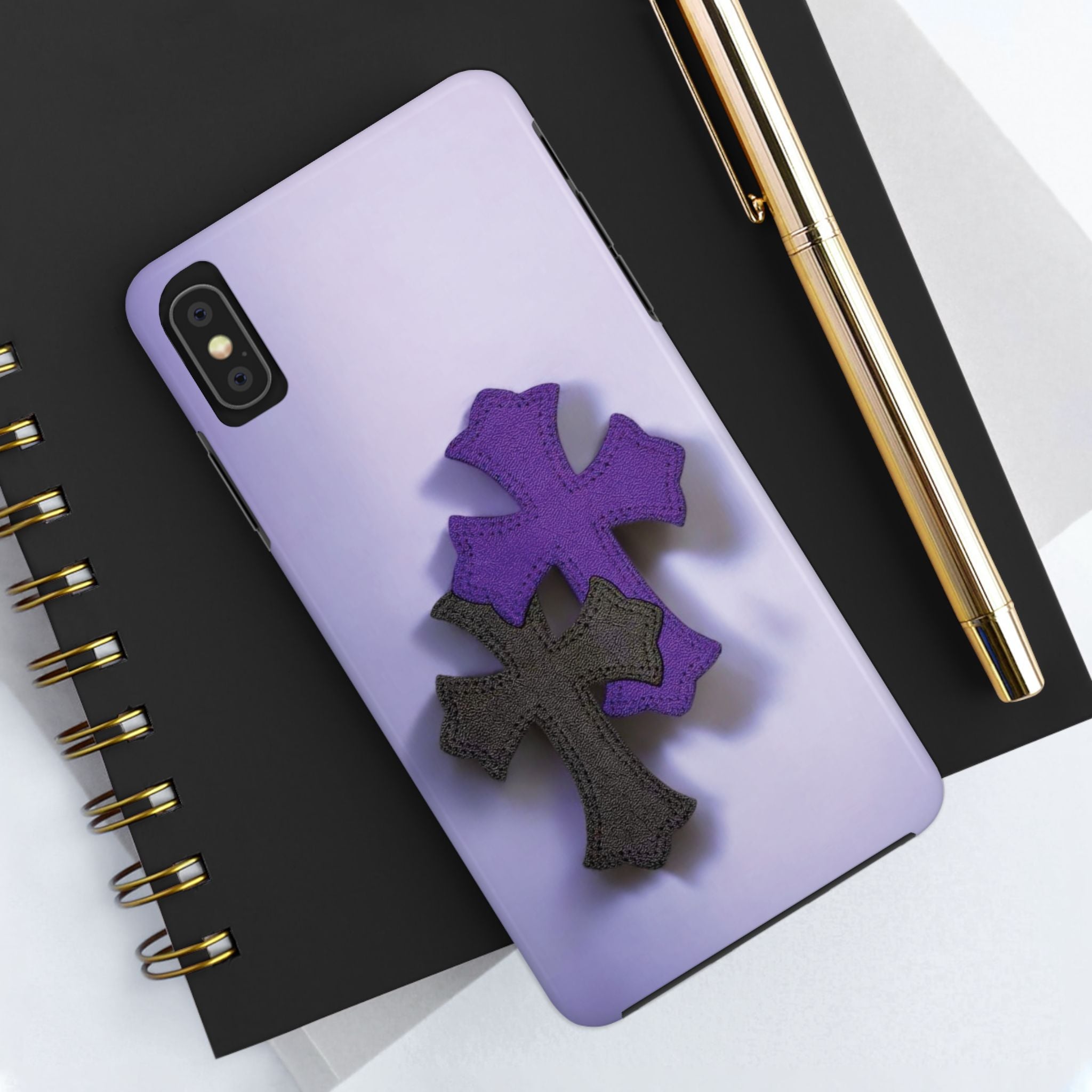 Cross Design Tough Phone Cases, Durable Phone Covers, Christian Gifts, Protective Cases for Men, Unique Tech Accessories