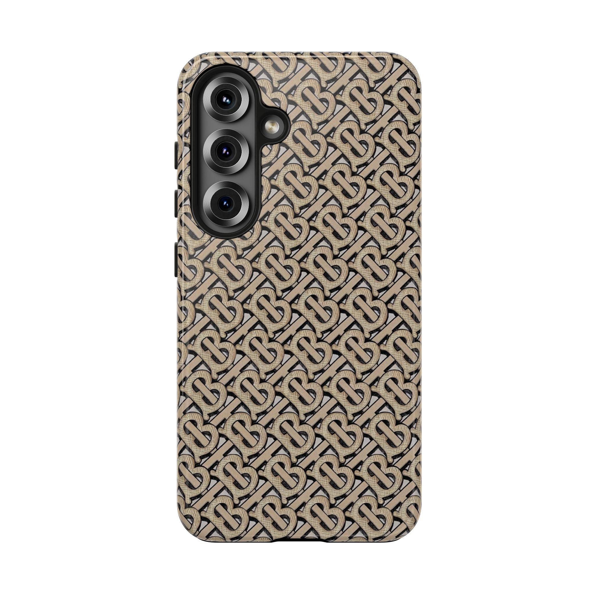 Elegant Interwoven Pattern Tough Phone Cases, Stylish Phone Covers, Durable Cases for Everyday Adventures, Gift for Phone Lovers