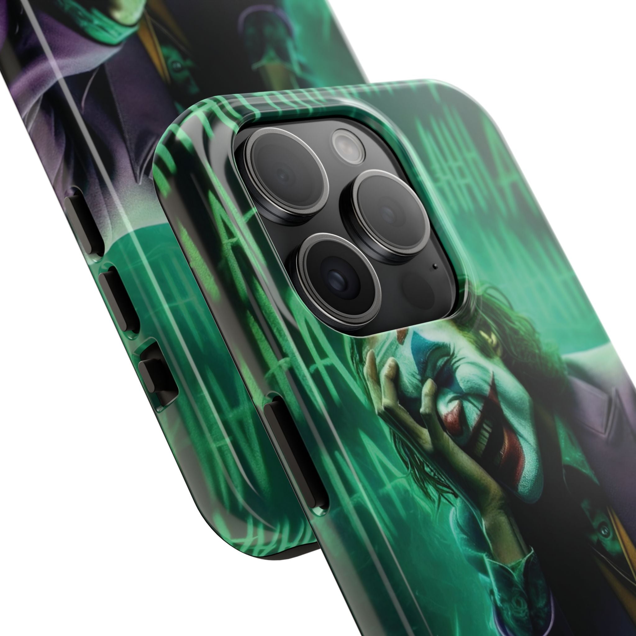 Joker Phone Cases, Tough Phone Cover, Customizable Phone Accessory, Unique Gift for Fans, Pop Culture Merchandise