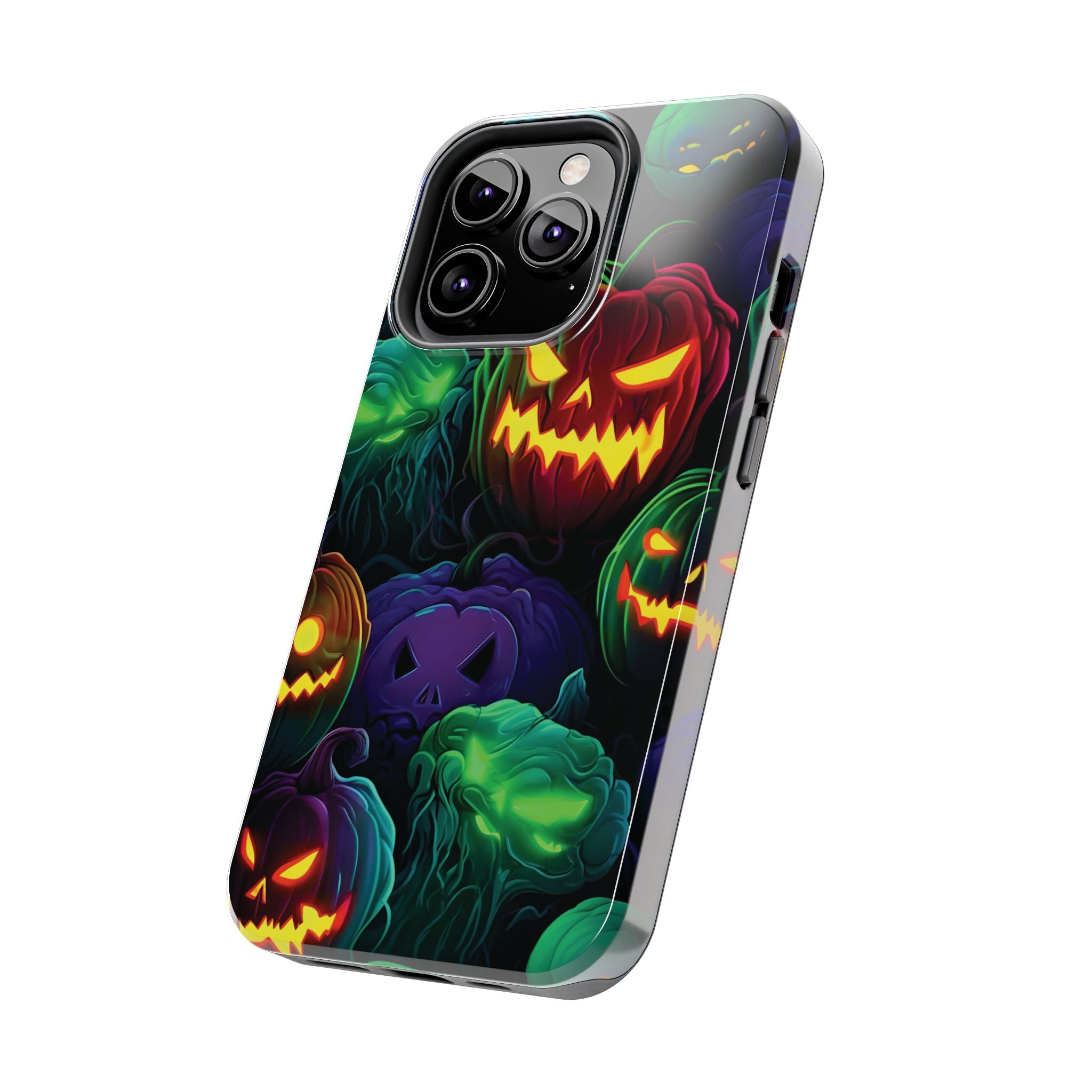 Halloween Pumpkin Phone Case, Spooky Fall Accessory, Tough Phone Cover, Halloween Gift, Pumpkin Decor