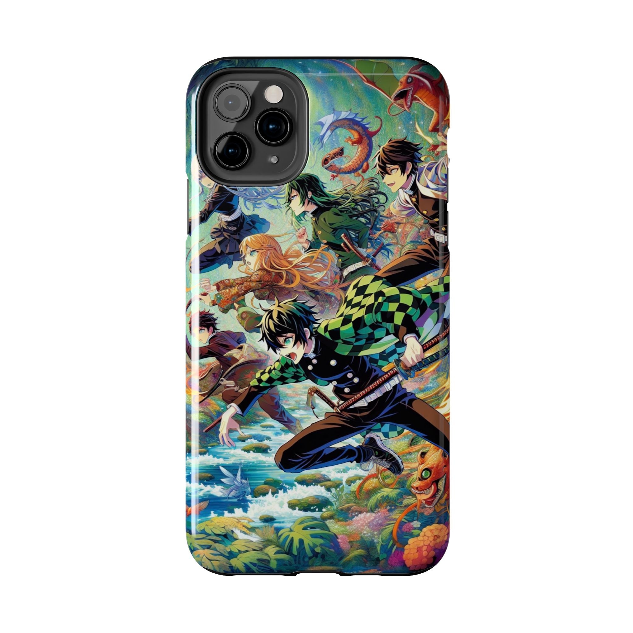 Vibrant Anime Tough Phone Cases, Protective Covers, Gifts for Fans, Geeky Accessories, Birthday or Holiday Presents