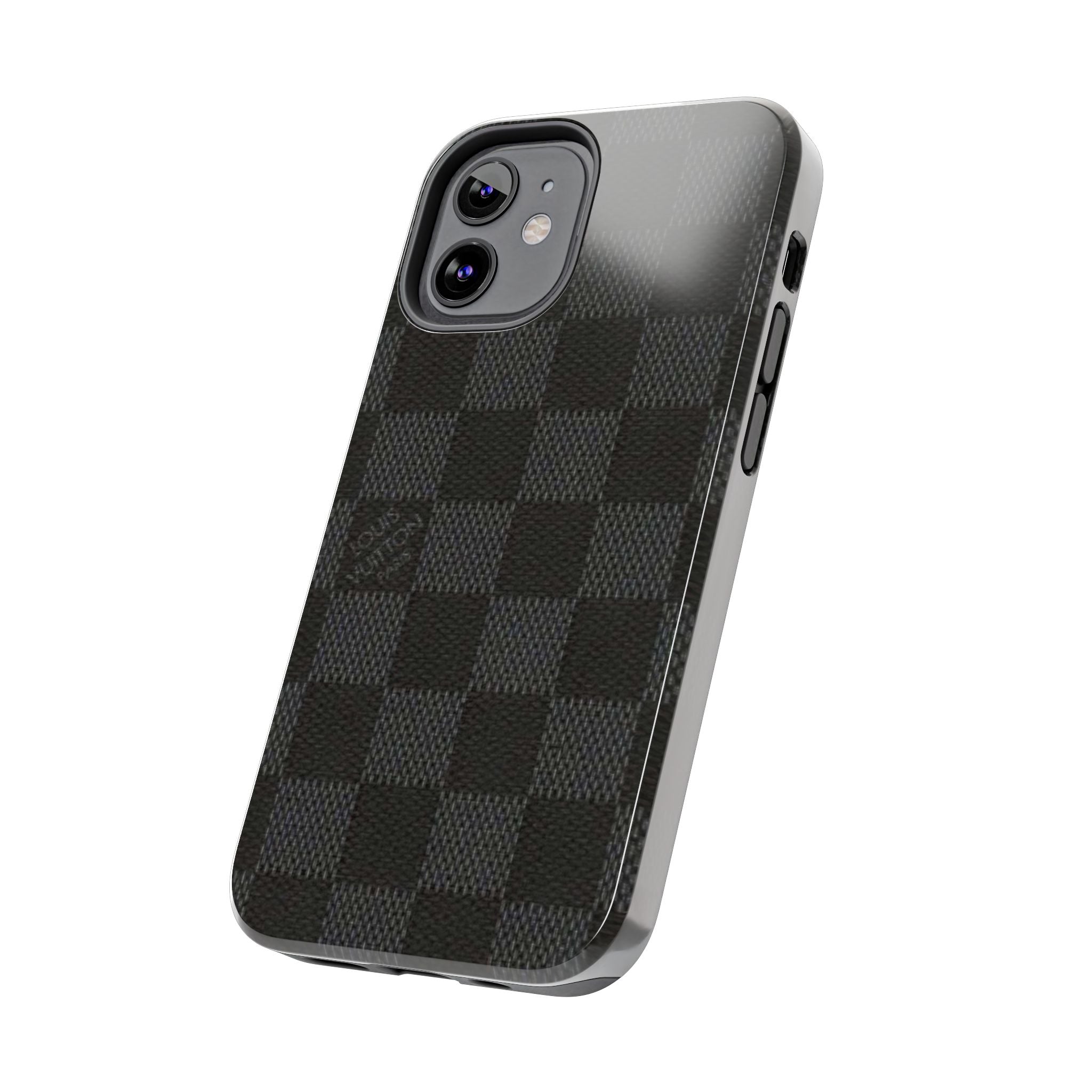 Durable Phone Cases with Stylish Checkered Pattern, Phone Accessories, Customizable Cases, Gift for Tech Lovers, Perfect for Every Occasion