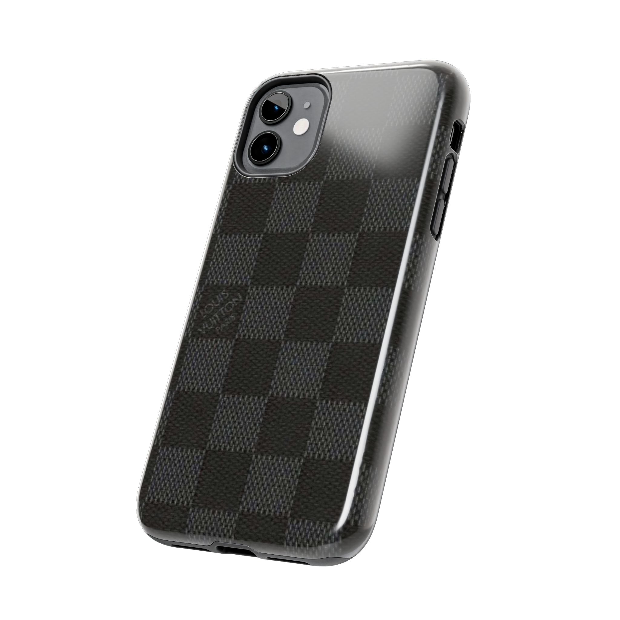 Durable Phone Cases with Stylish Checkered Pattern, Phone Accessories, Customizable Cases, Gift for Tech Lovers, Perfect for Every Occasion