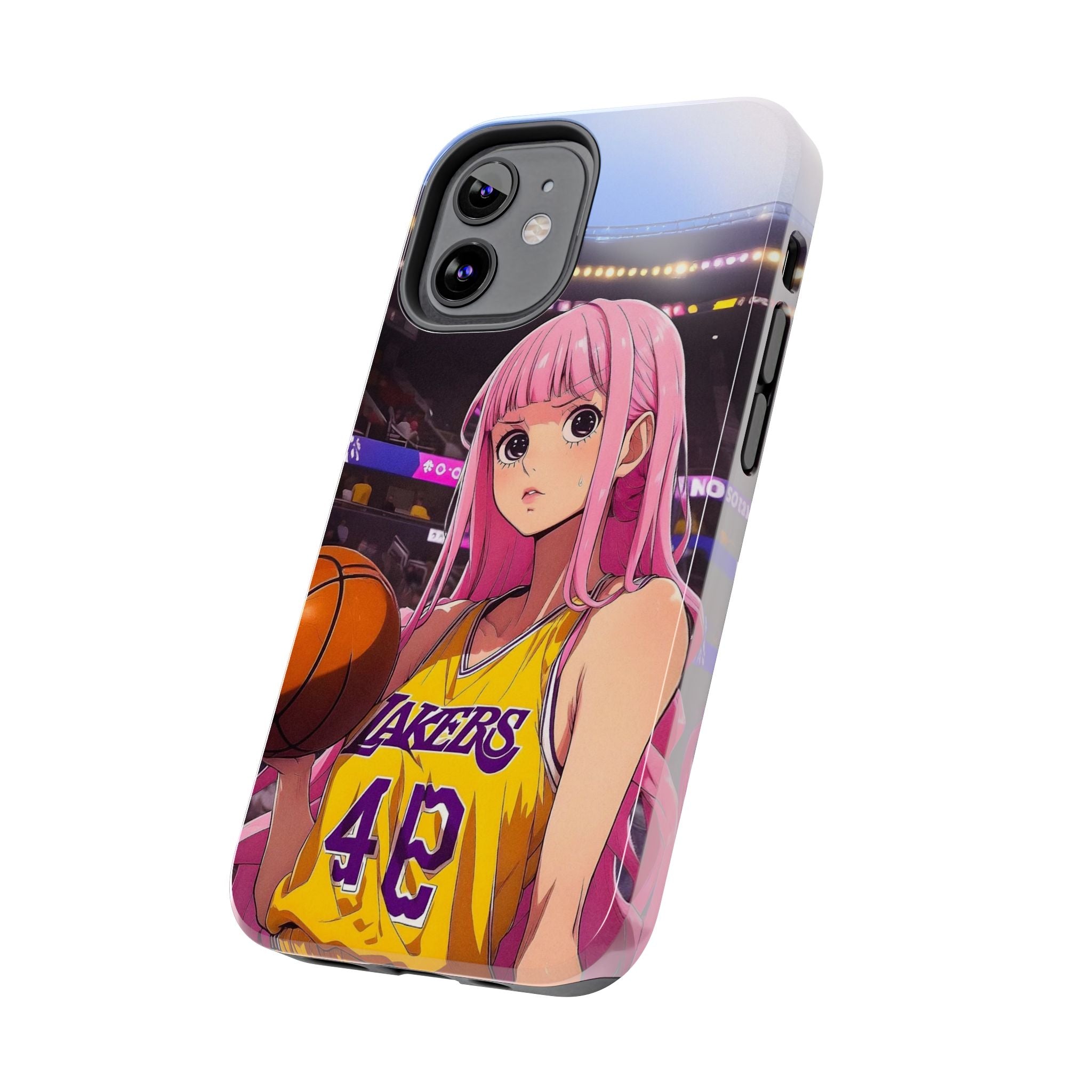 Sporty Anime Phone Cases - Tough Protection, Unique Basketball Design, Gift for Fans, Durable Soft Case, Perfect for Sports Lovers