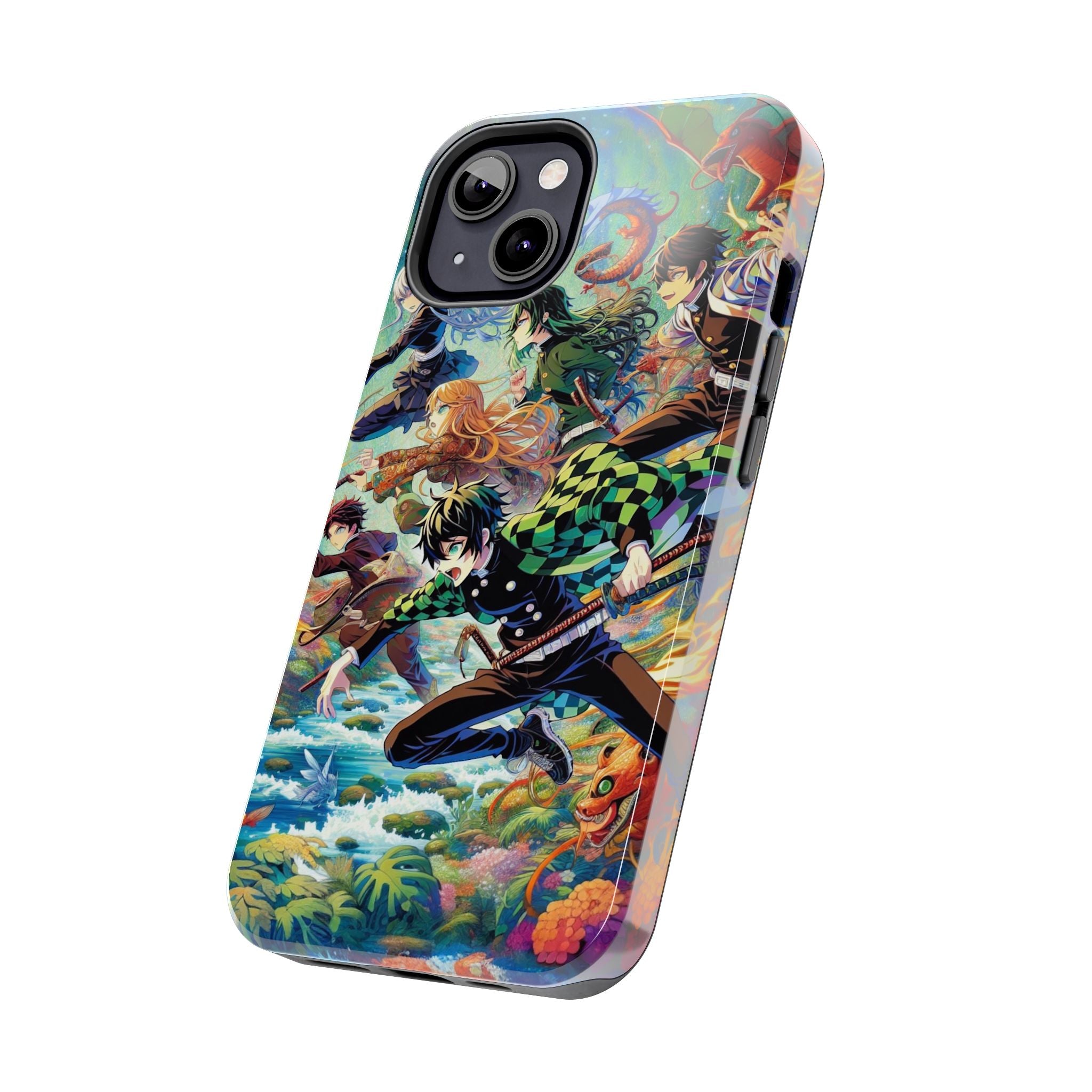 Vibrant Anime Tough Phone Cases, Protective Covers, Gifts for Fans, Geeky Accessories, Birthday or Holiday Presents