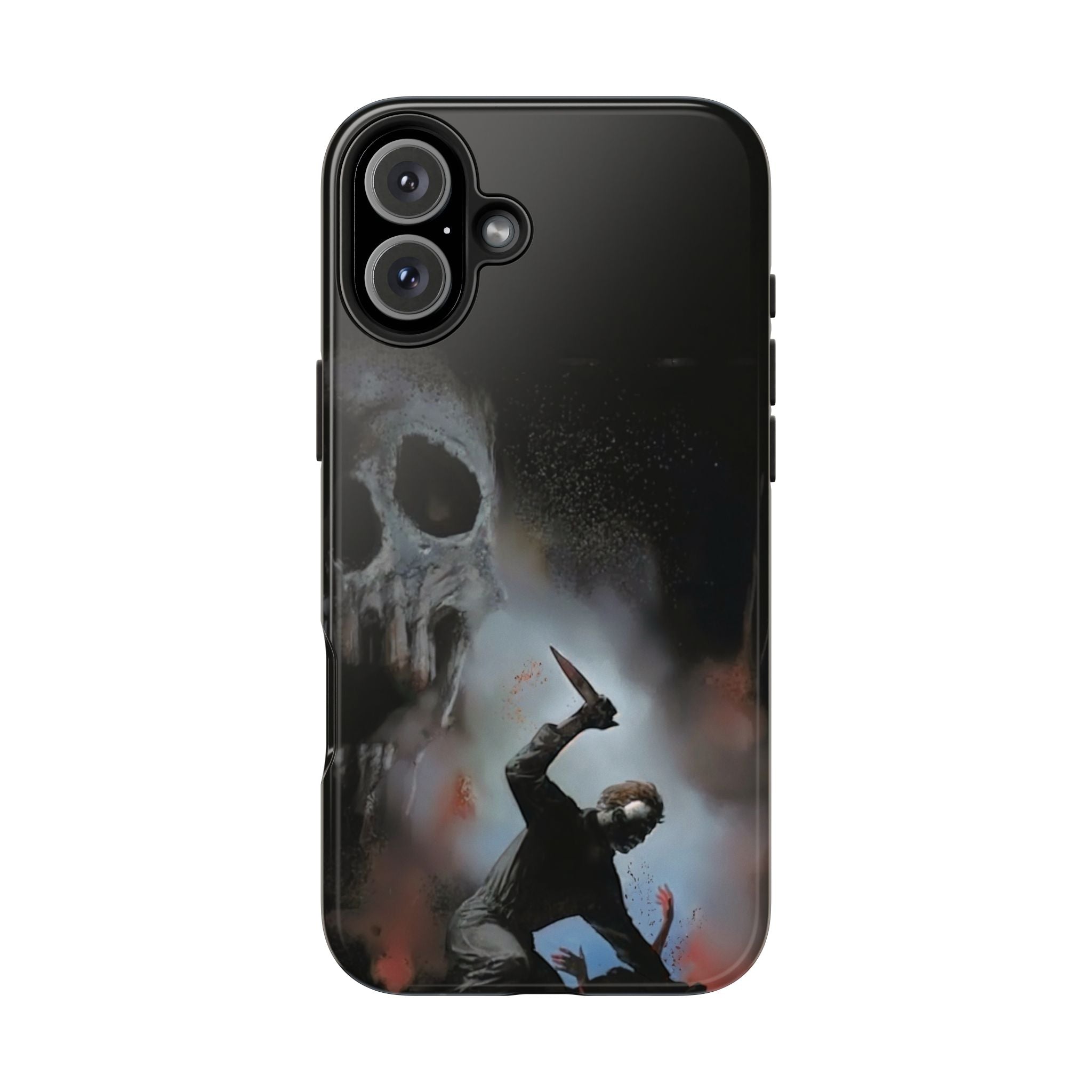 Gritty Horror Phone Cases for Fans, Tough Phone Cover, Unique Gift, Scary Design, Halloween Accessory, Movie Memorabilia