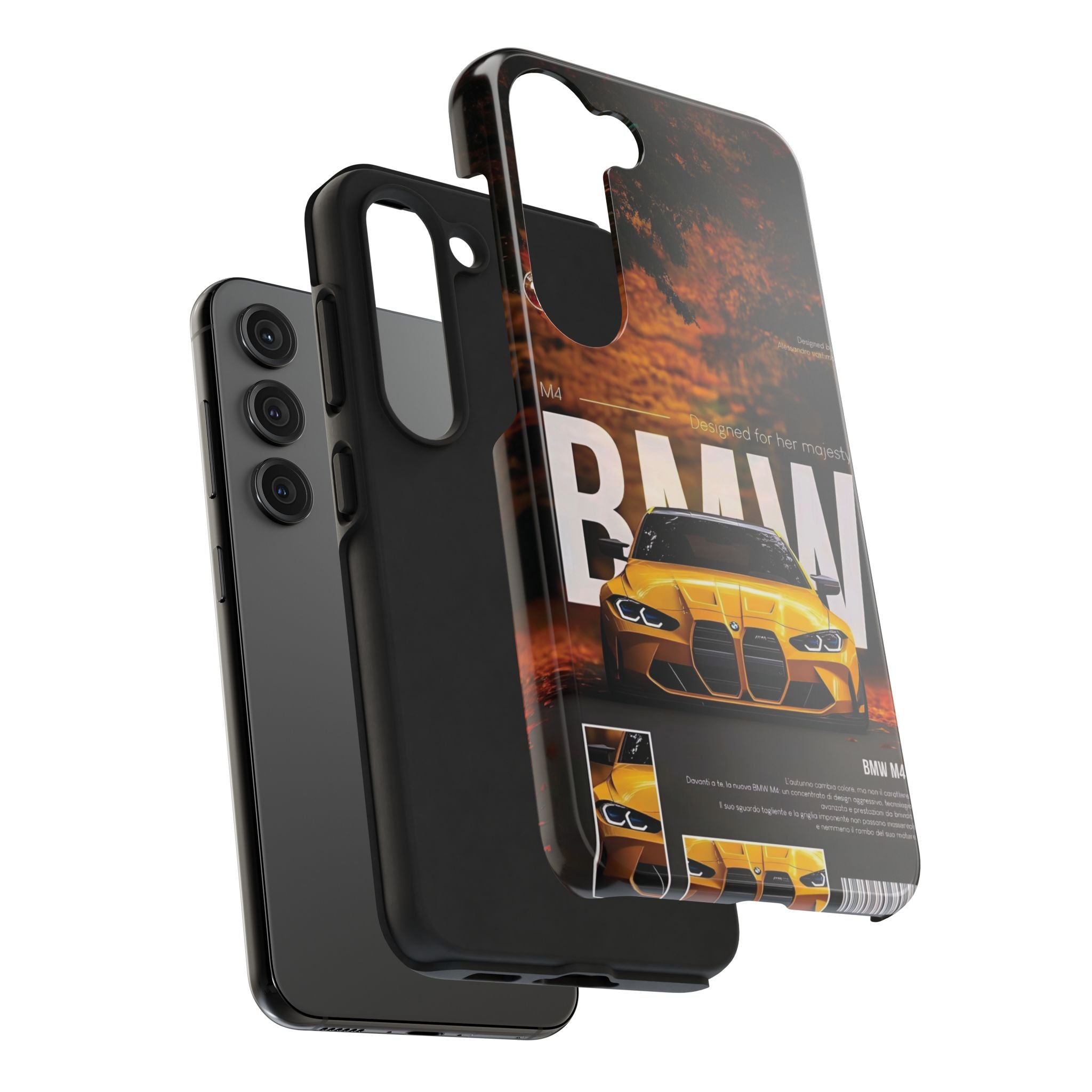 BMW M4 Tough Phone Cases, Car Enthusiast Accessories, Durable Phone Covers, Unique Gifts for Him, Stylish Protection, Birthday Present