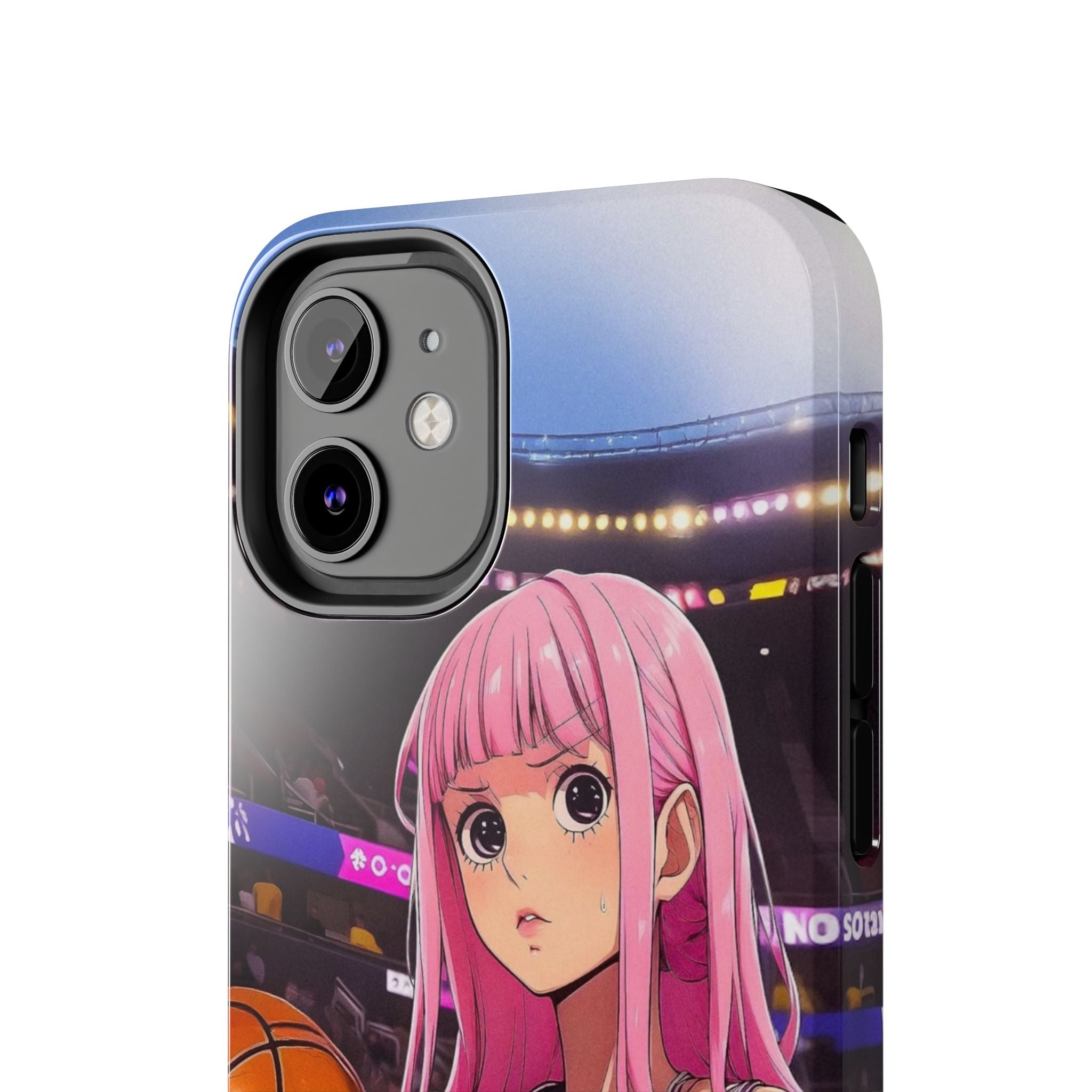 Sporty Anime Phone Cases - Tough Protection, Unique Basketball Design, Gift for Fans, Durable Soft Case, Perfect for Sports Lovers